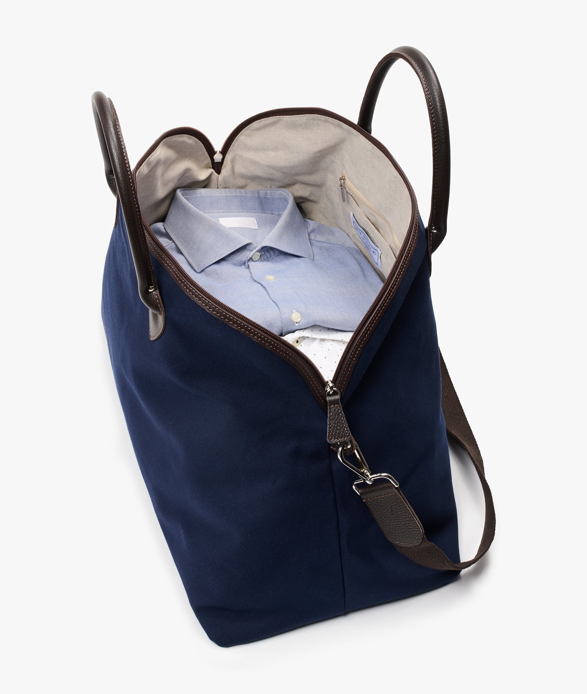 London Duffel Bag - Large in Blue - Image 4