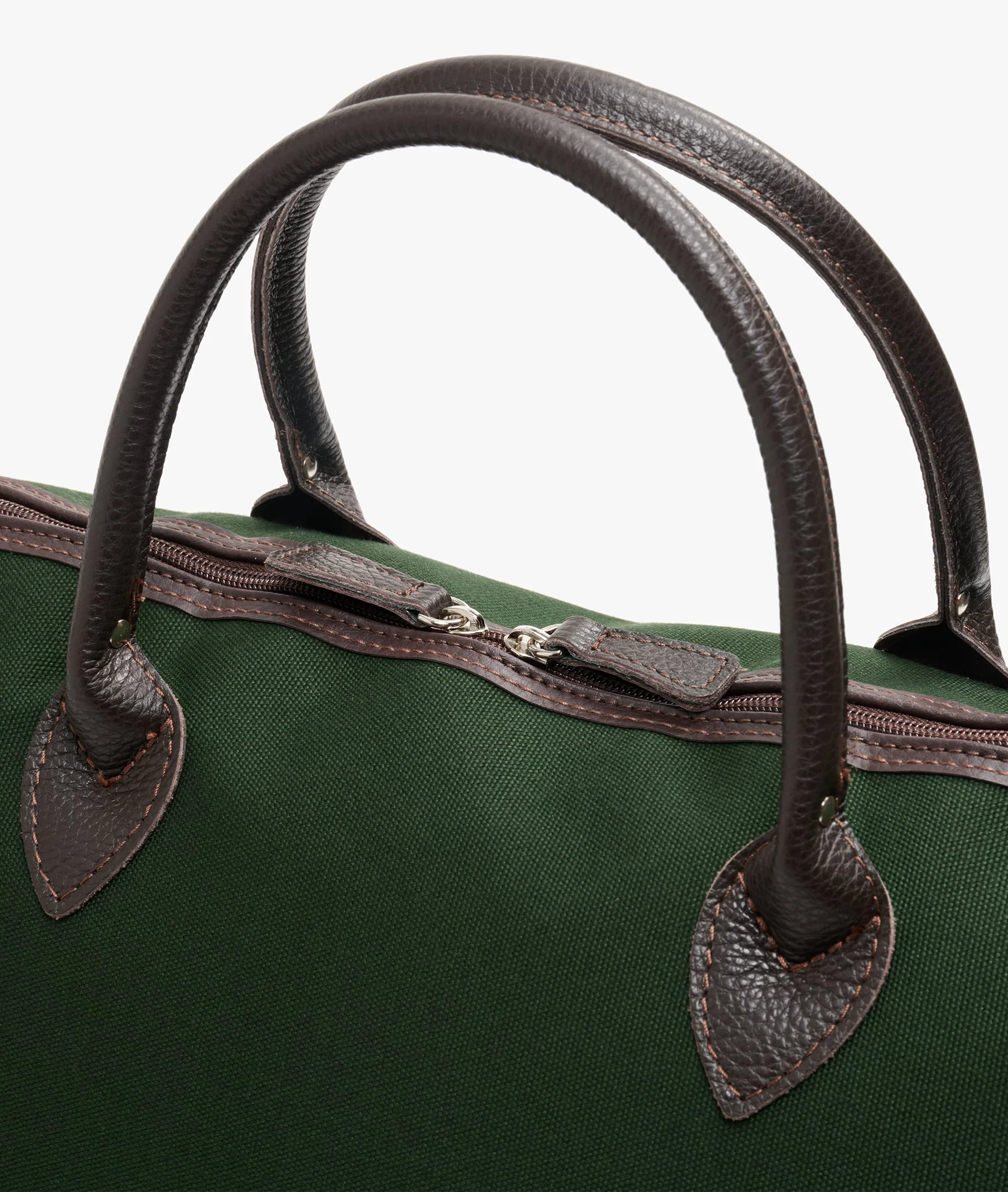 London Duffel Bag - Large in Dark Green - Image 3