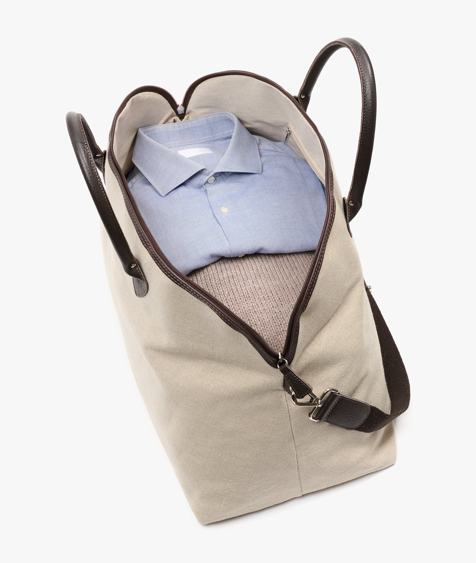 London Duffel Bag - Large in Raw - Image 4