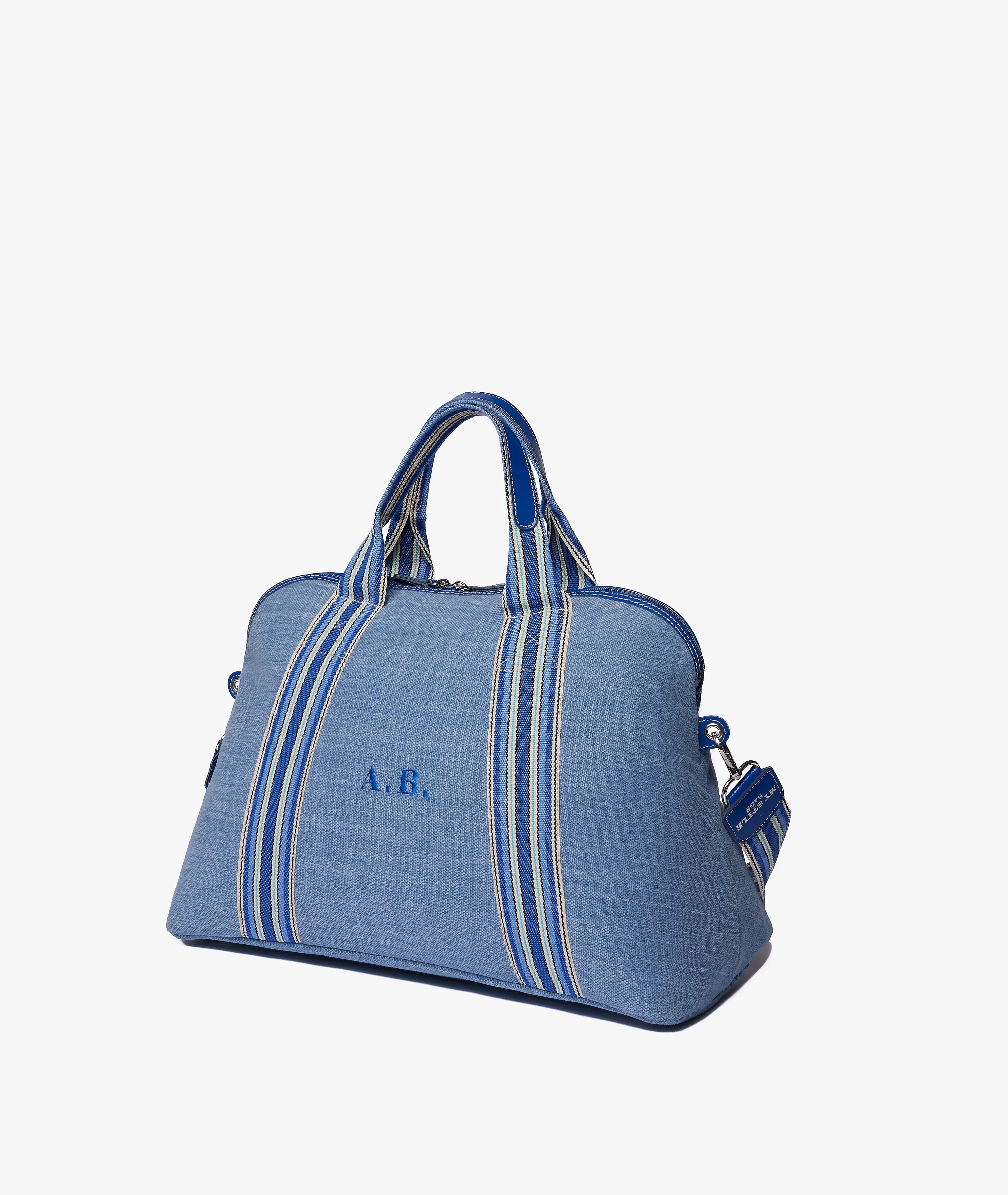 London Smart Duffel Bag Macari in Powder Blue - Image 2