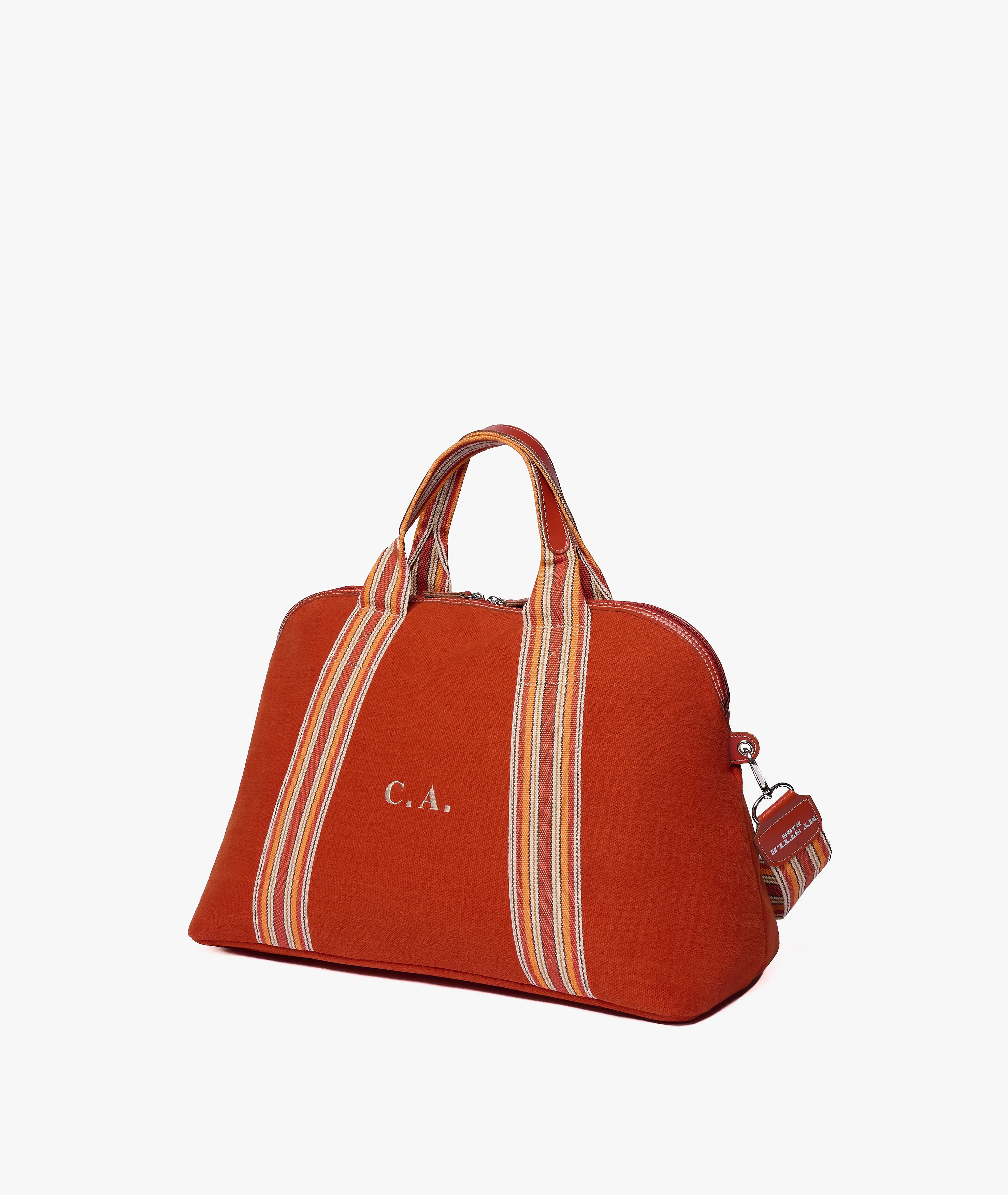 London Smart Duffel Bag Macari in Orange - Image 2