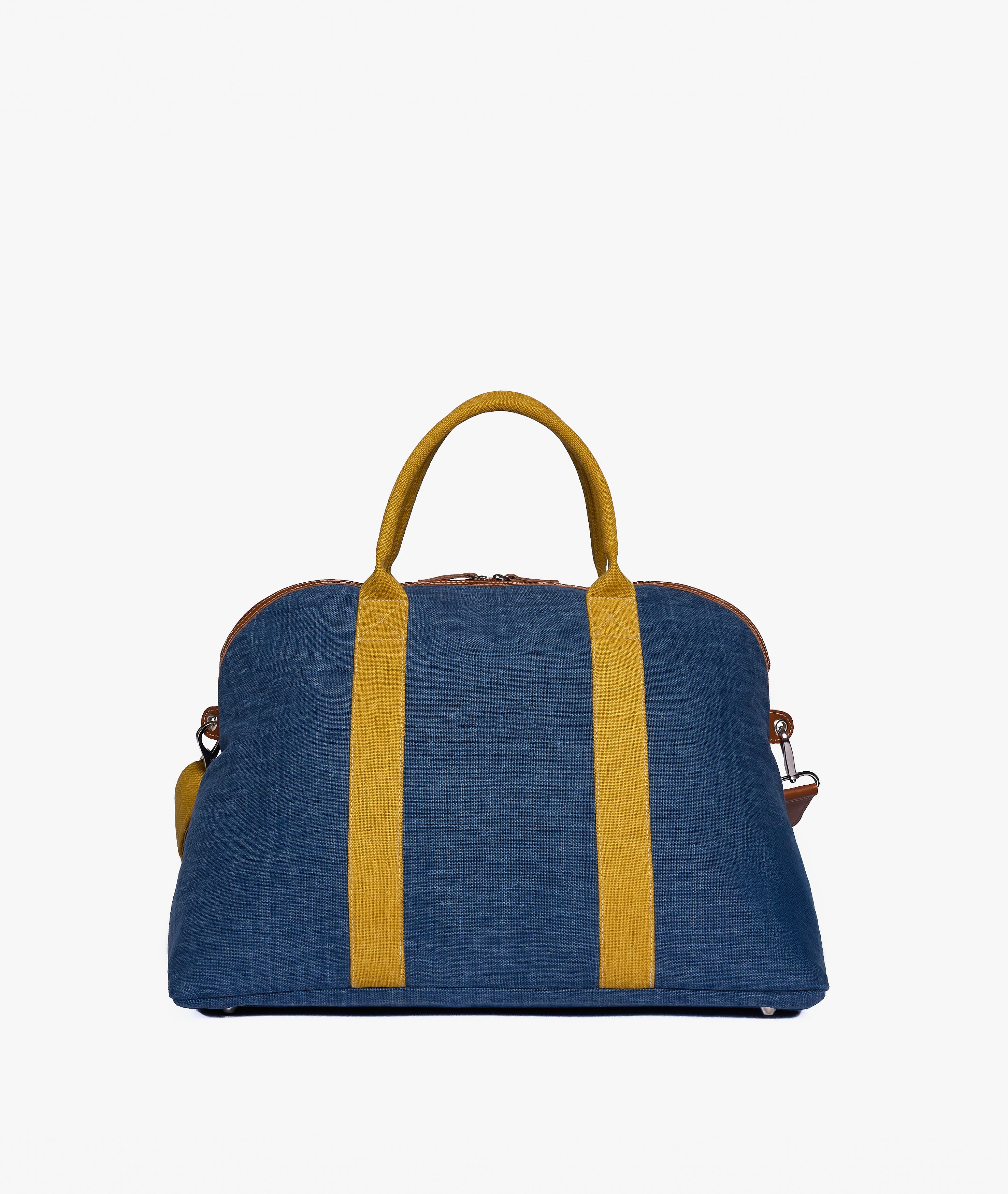 London Duffel Bag Procida in Denim/Ochre