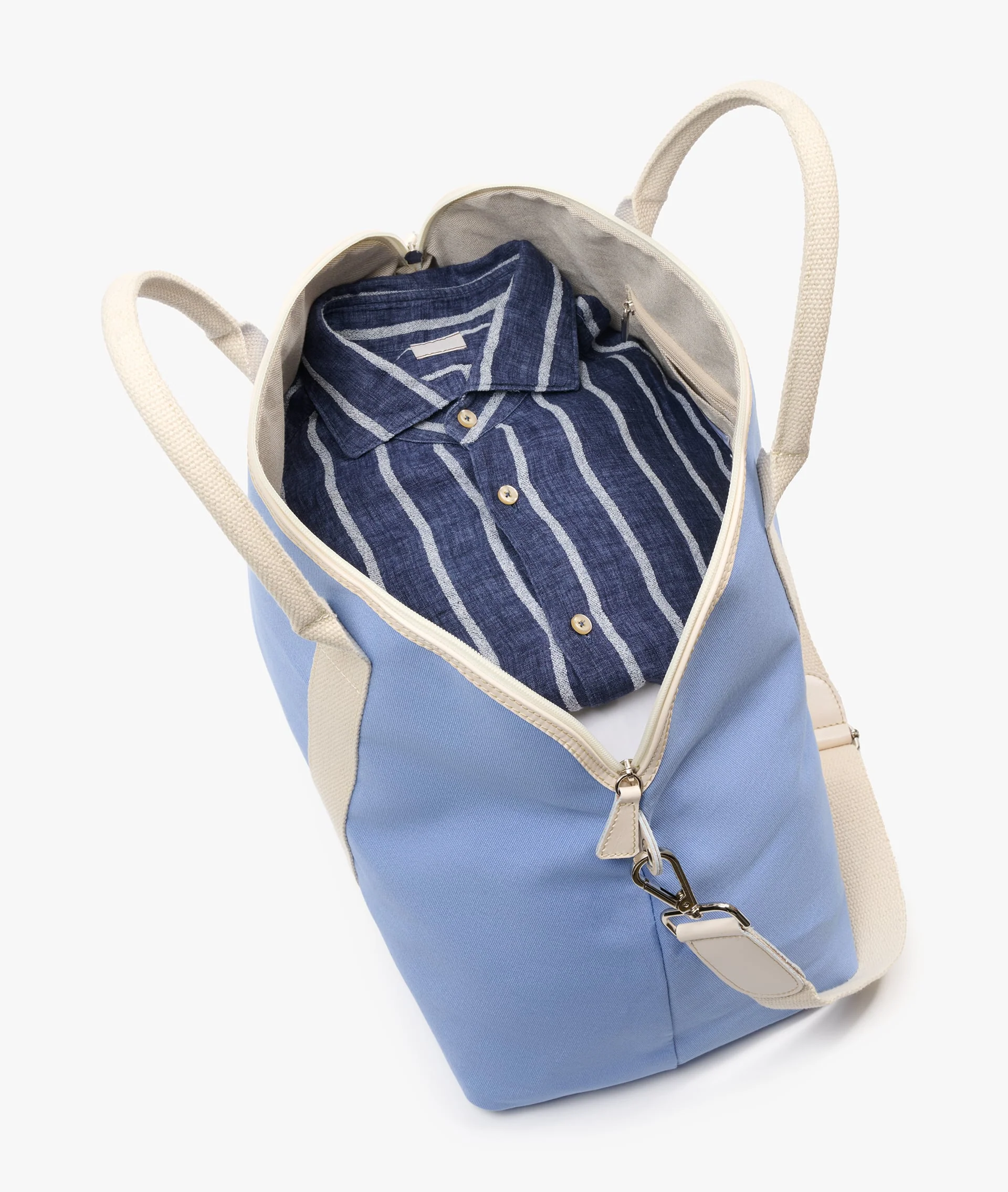 London Duffel Bag Smart – Baby in Light Blue - Image 4