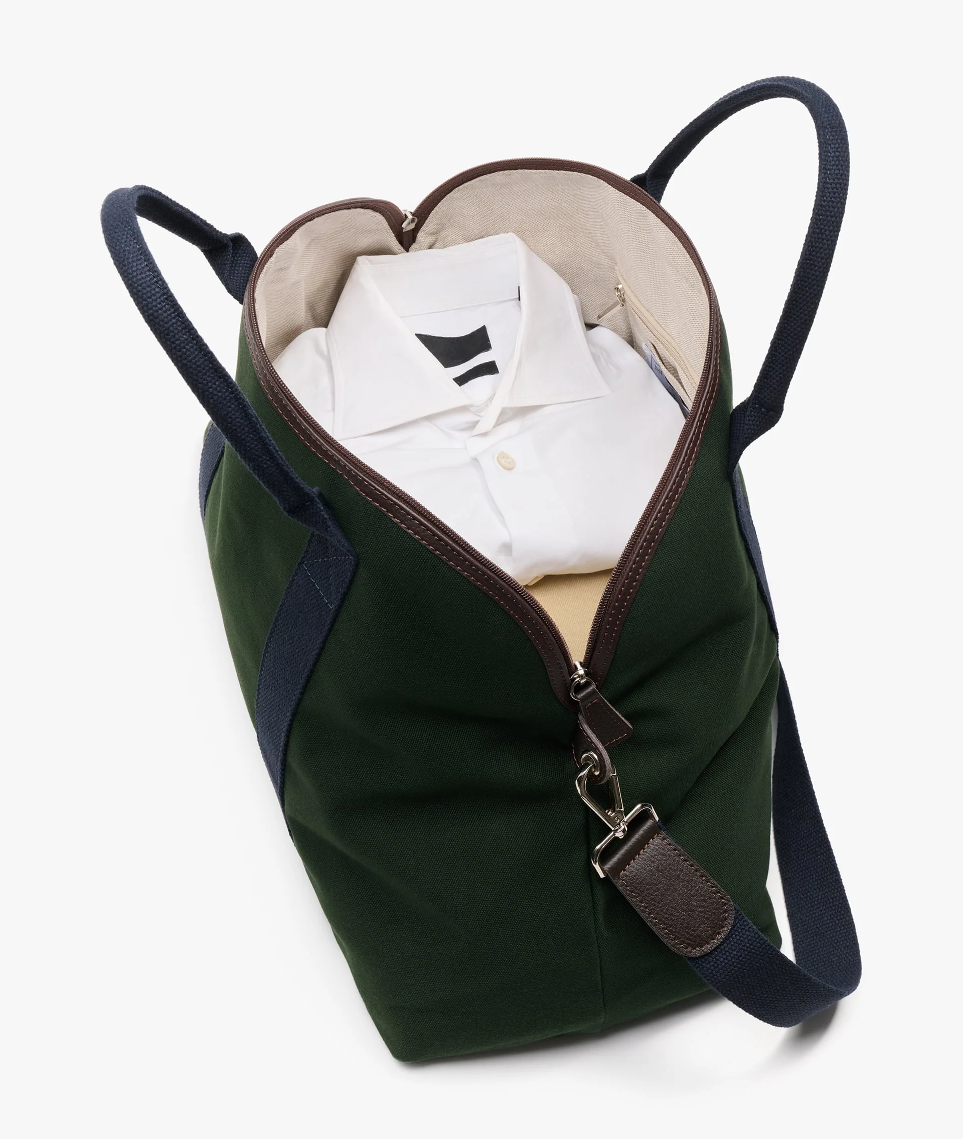  London Smart Duffel Bag in Dark Green - Image 4