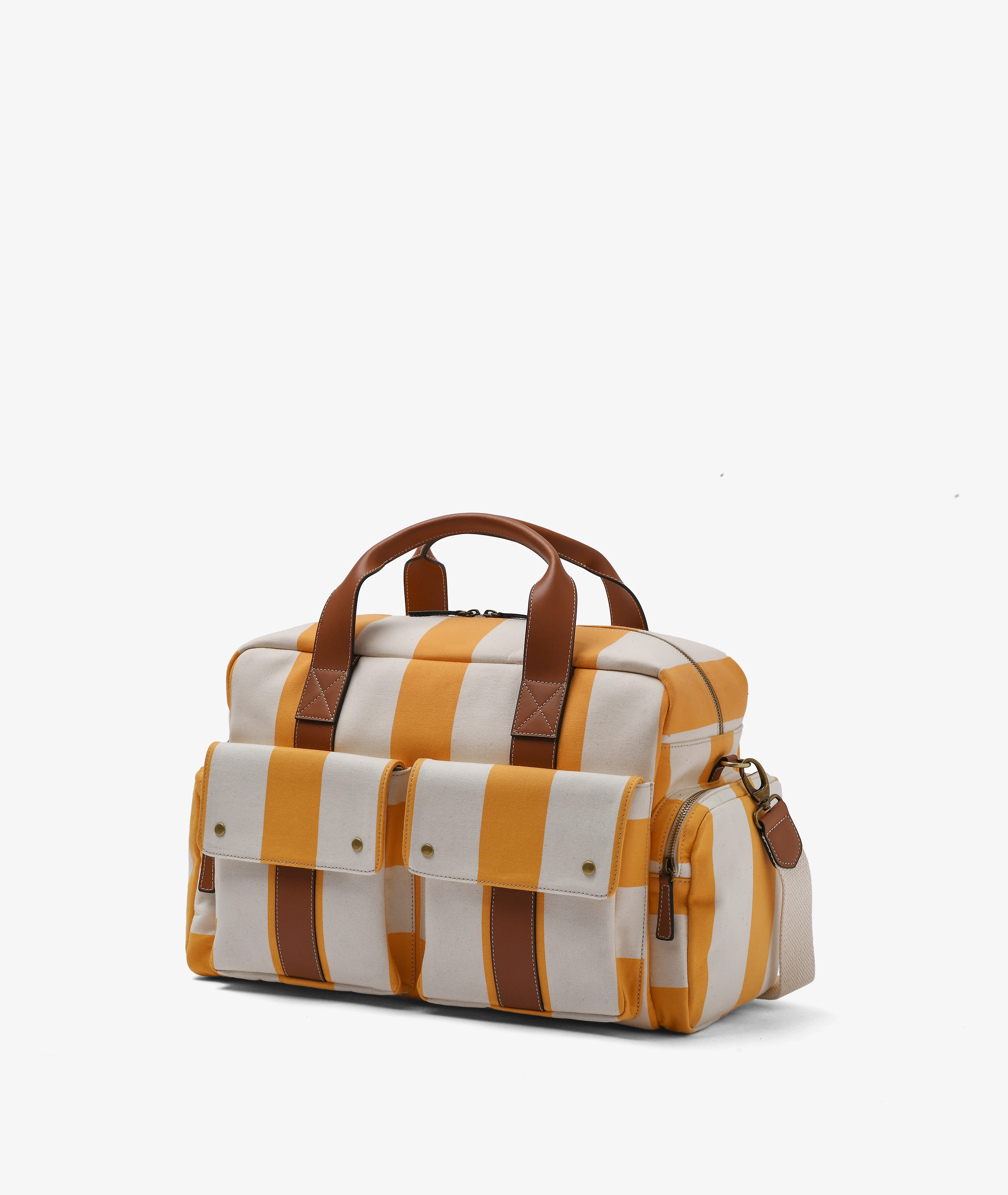 Safari Duffel Bag Paros - Small in Lemon - Image 2