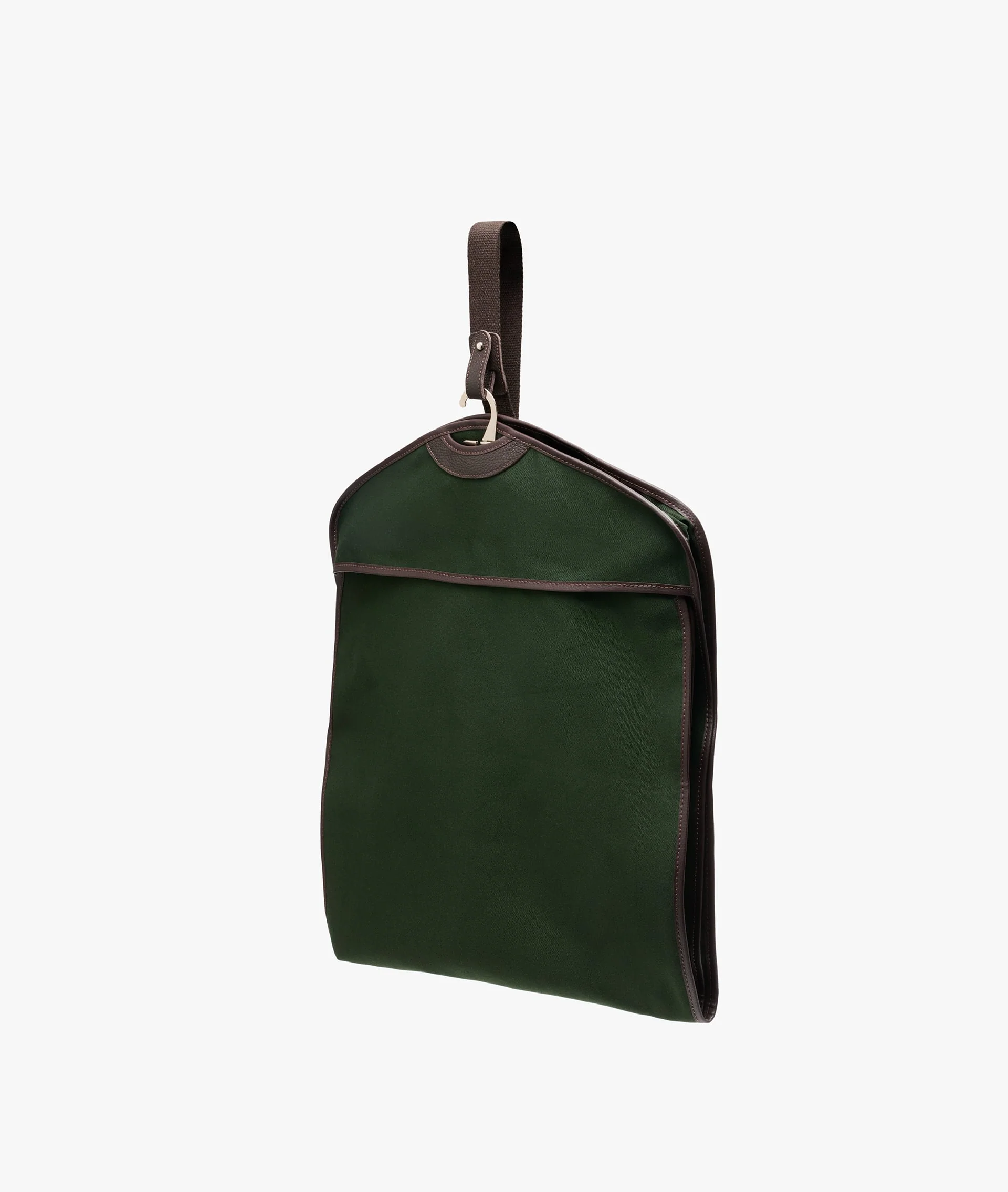 Garment Bag in Dark Green - Image 2