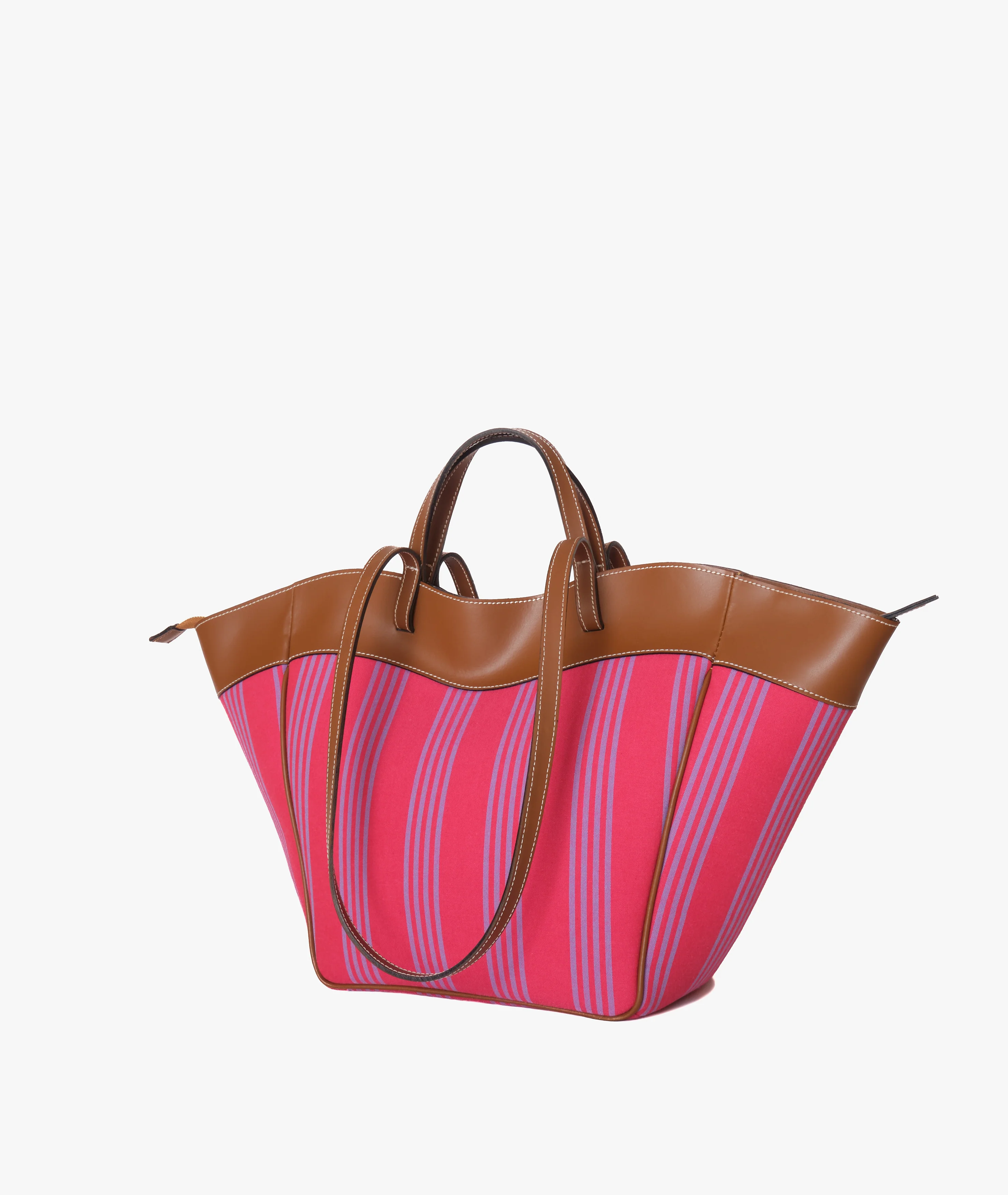 Hand Bag Ada Panarea in Fucshia - Image 2
