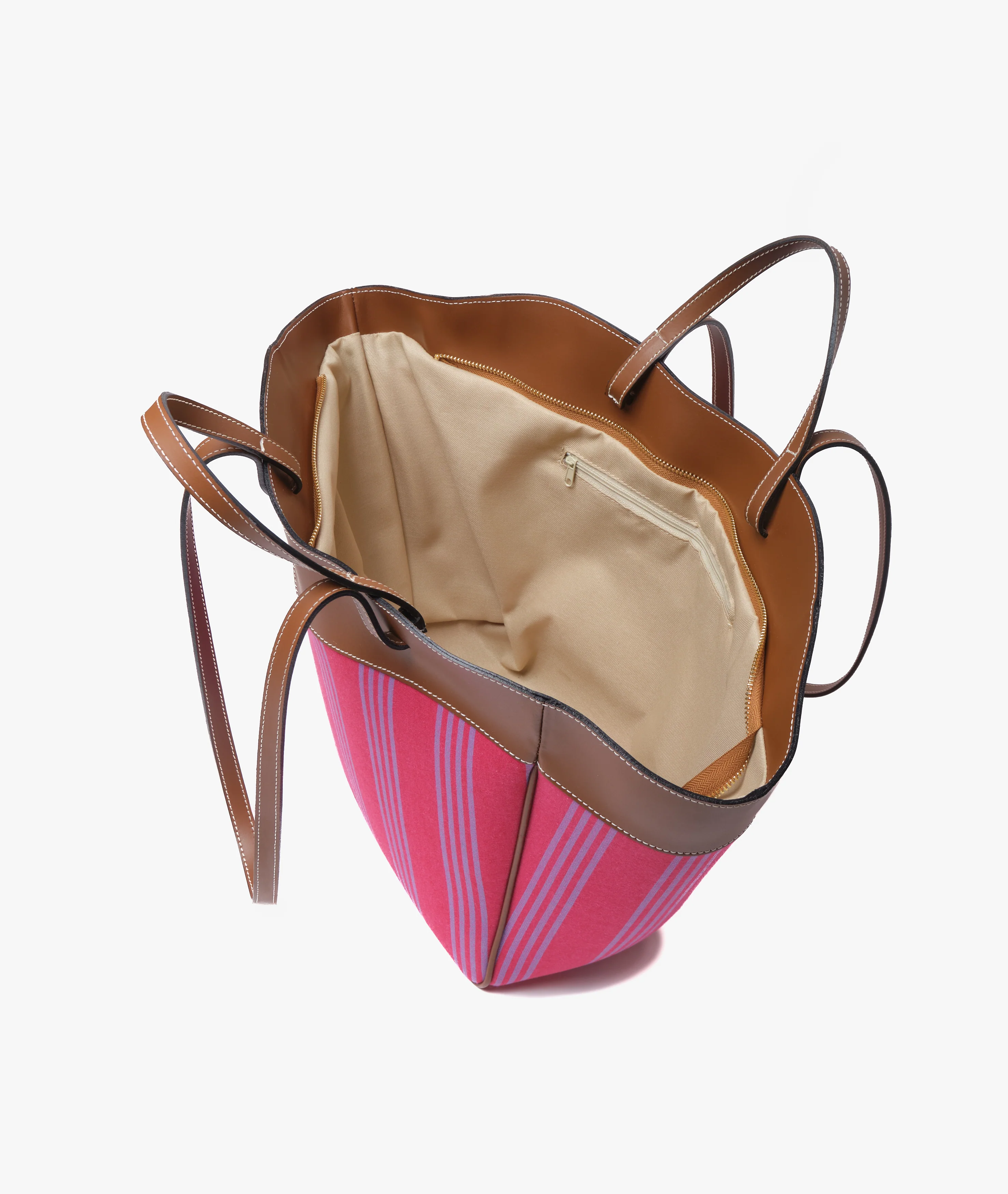 Hand Bag Ada Panarea in Fucshia - Image 3