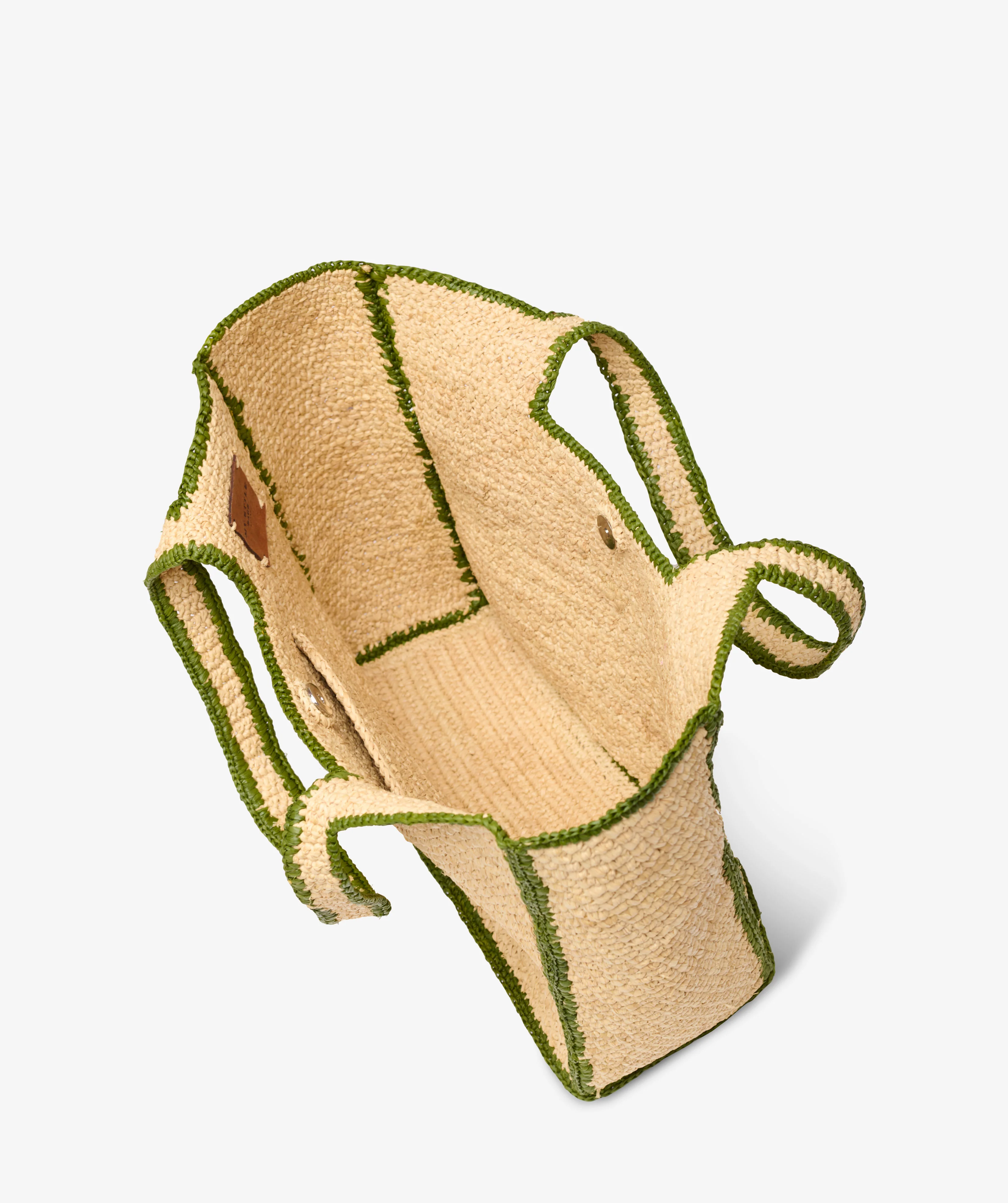 Hand Bag Amy Medium in Green - Image 3