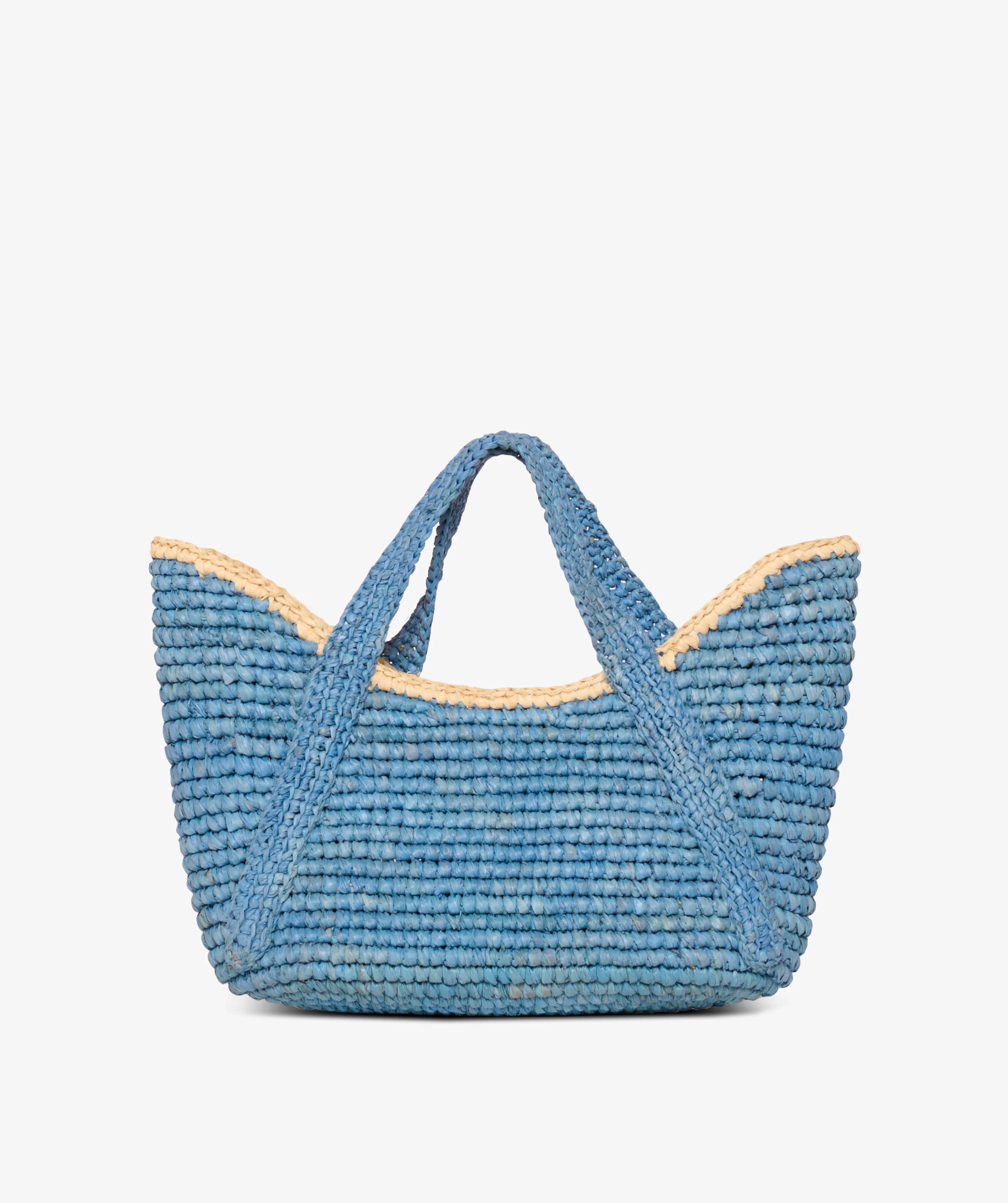 Hand Bag Mery in Light Blue