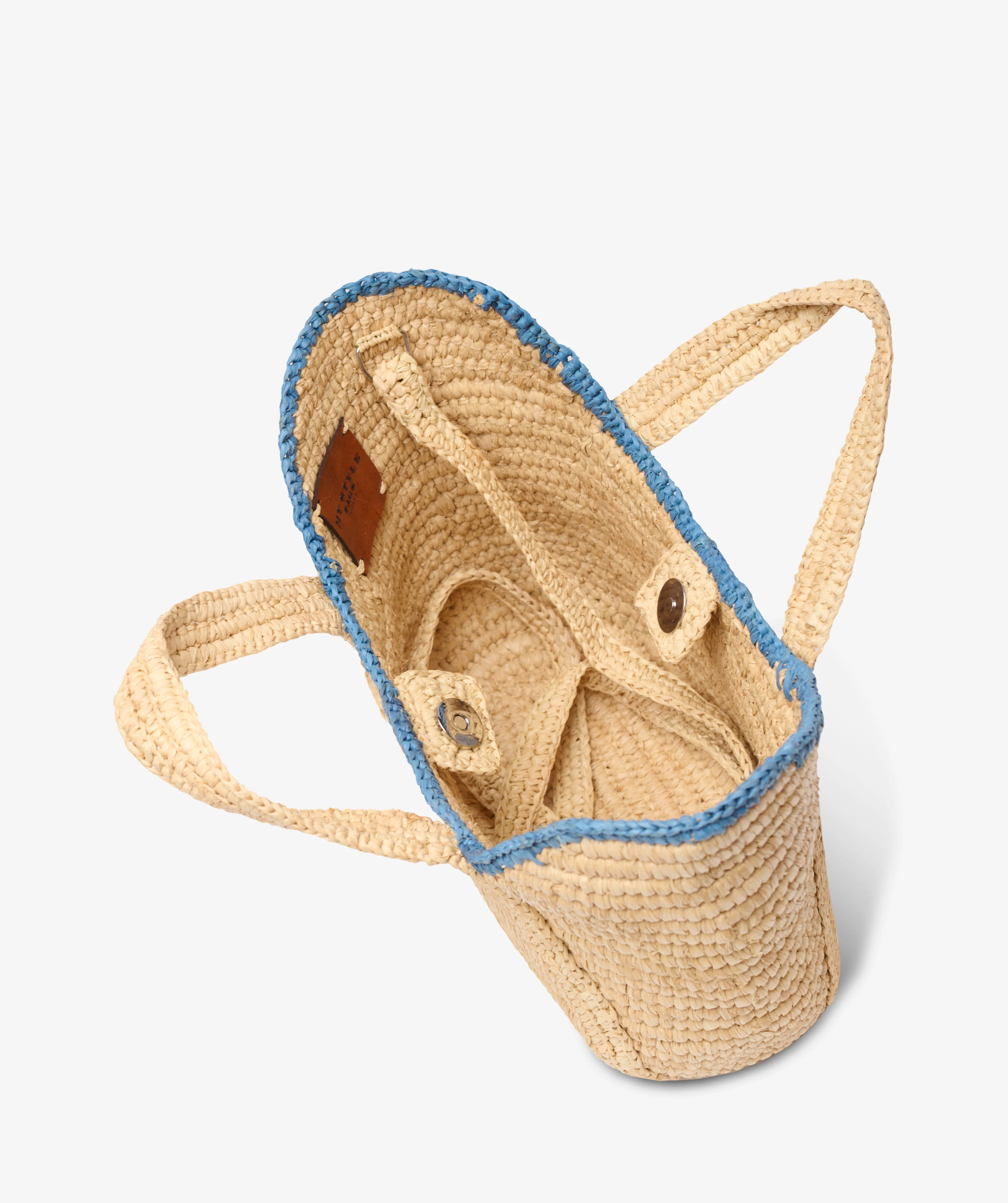 Hand Bag Mery in Straw - Image 3