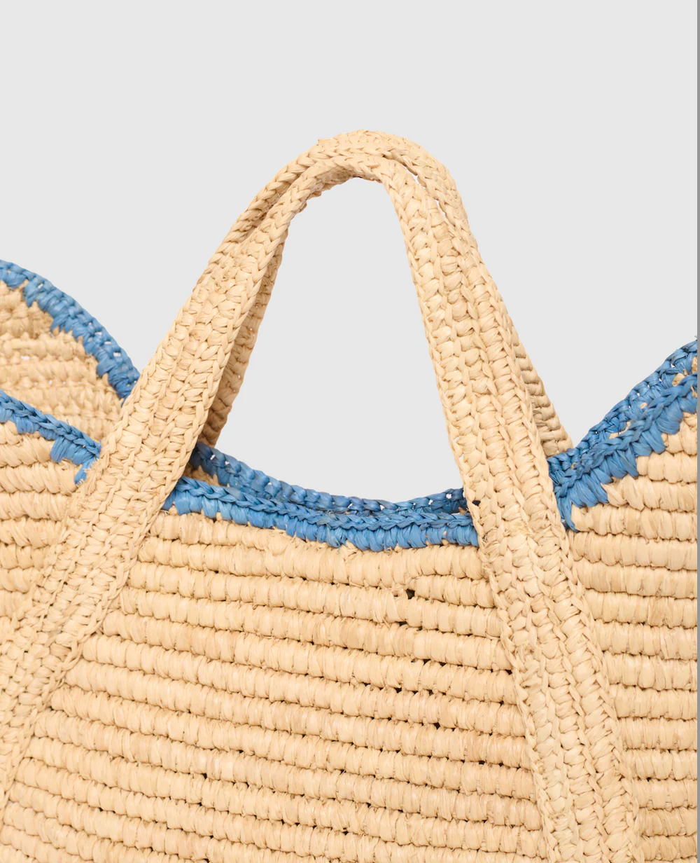 Hand Bag Mery in Straw - Image 4