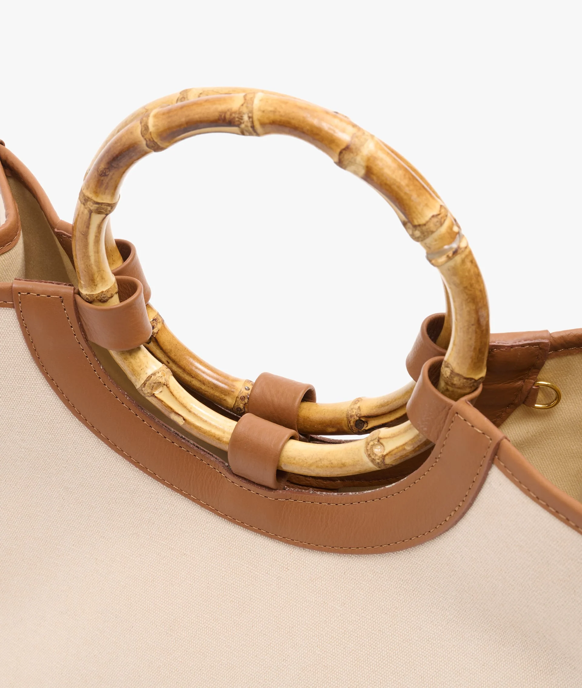 Bamboo Handbag Canvas - Medium  - Image 3