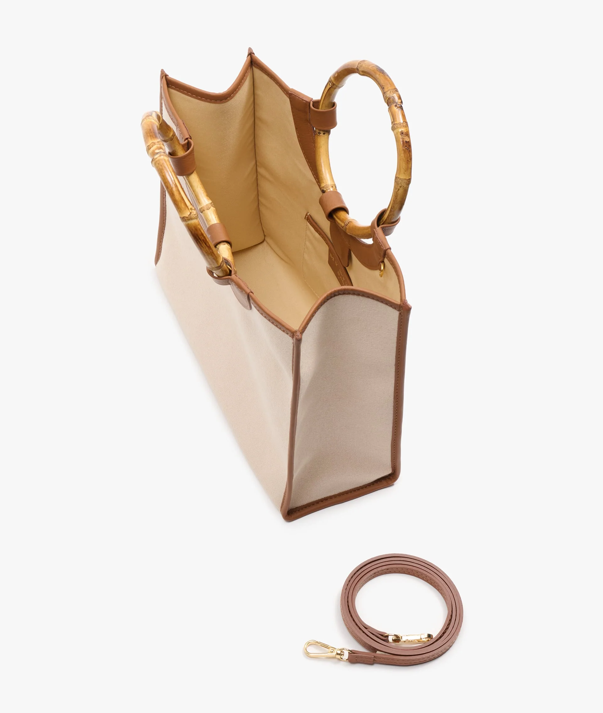 Bamboo Handbag Canvas - Medium  - Image 4