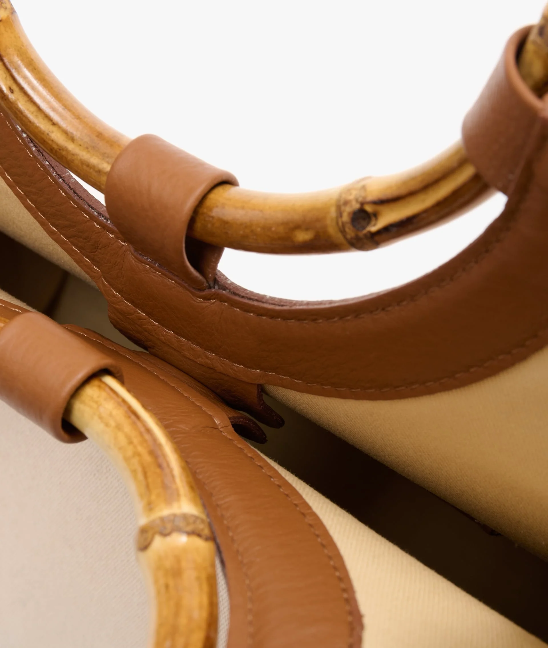 Bamboo Handbag Canvas - Medium  - Image 5