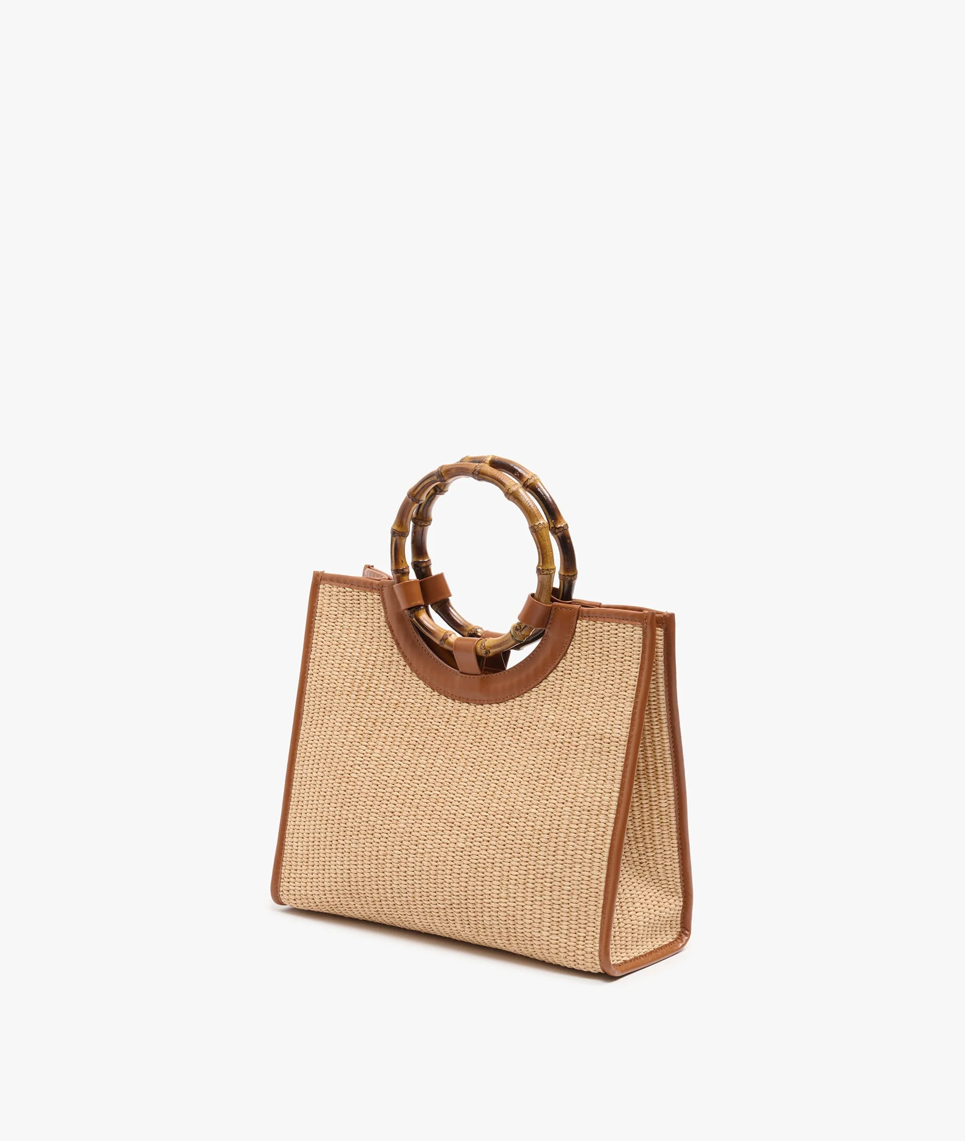 Bamboo Handbag Straw - Medium  - Image 2