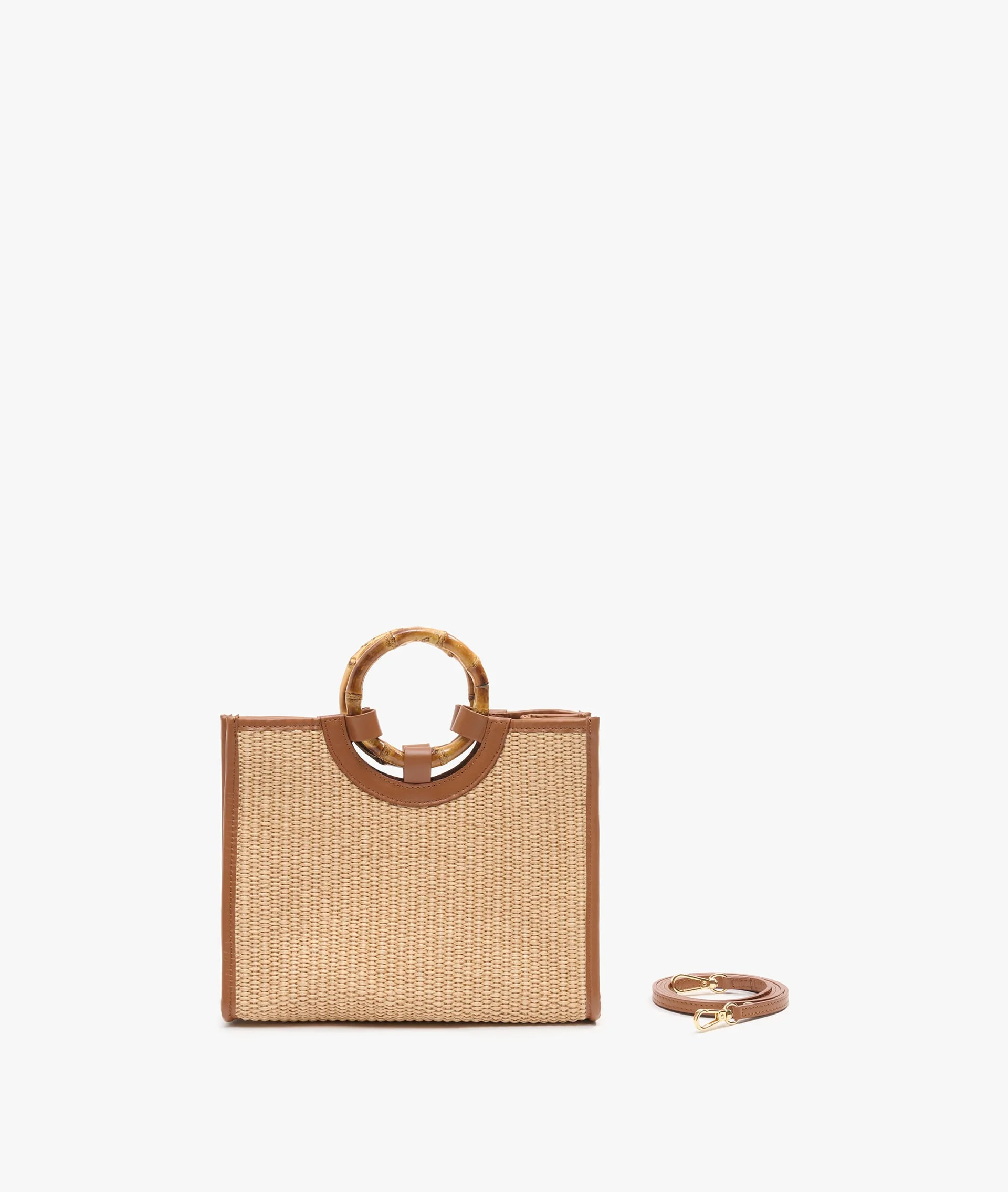 Bamboo Handbag Straw - Small 