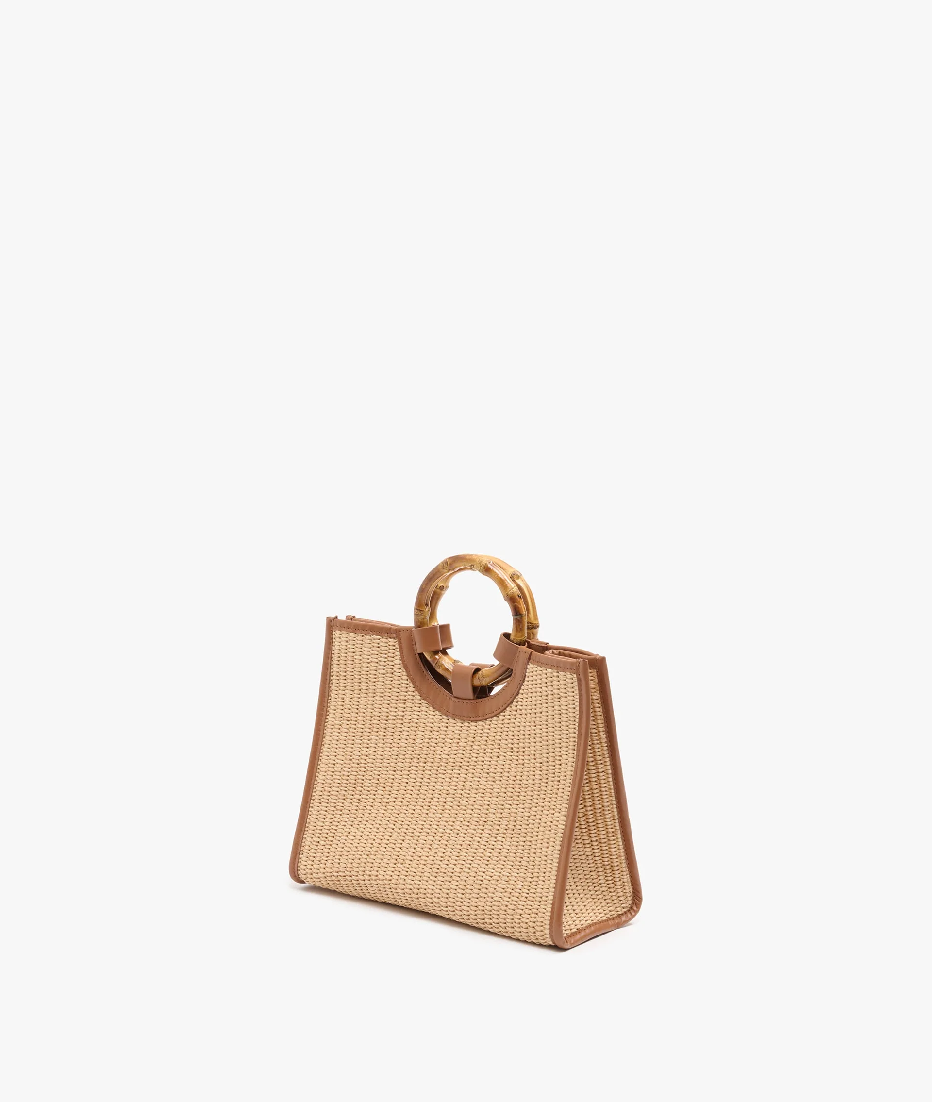 Bamboo Handbag Straw - Small  - Image 2