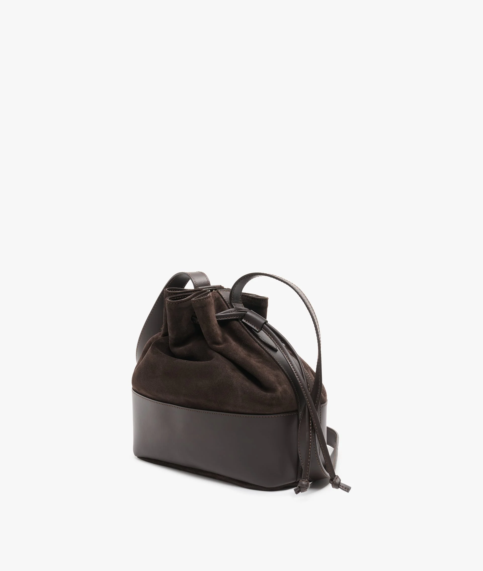 Bucket Bag Twin Deluxe in Dark Brown	 - Image 2