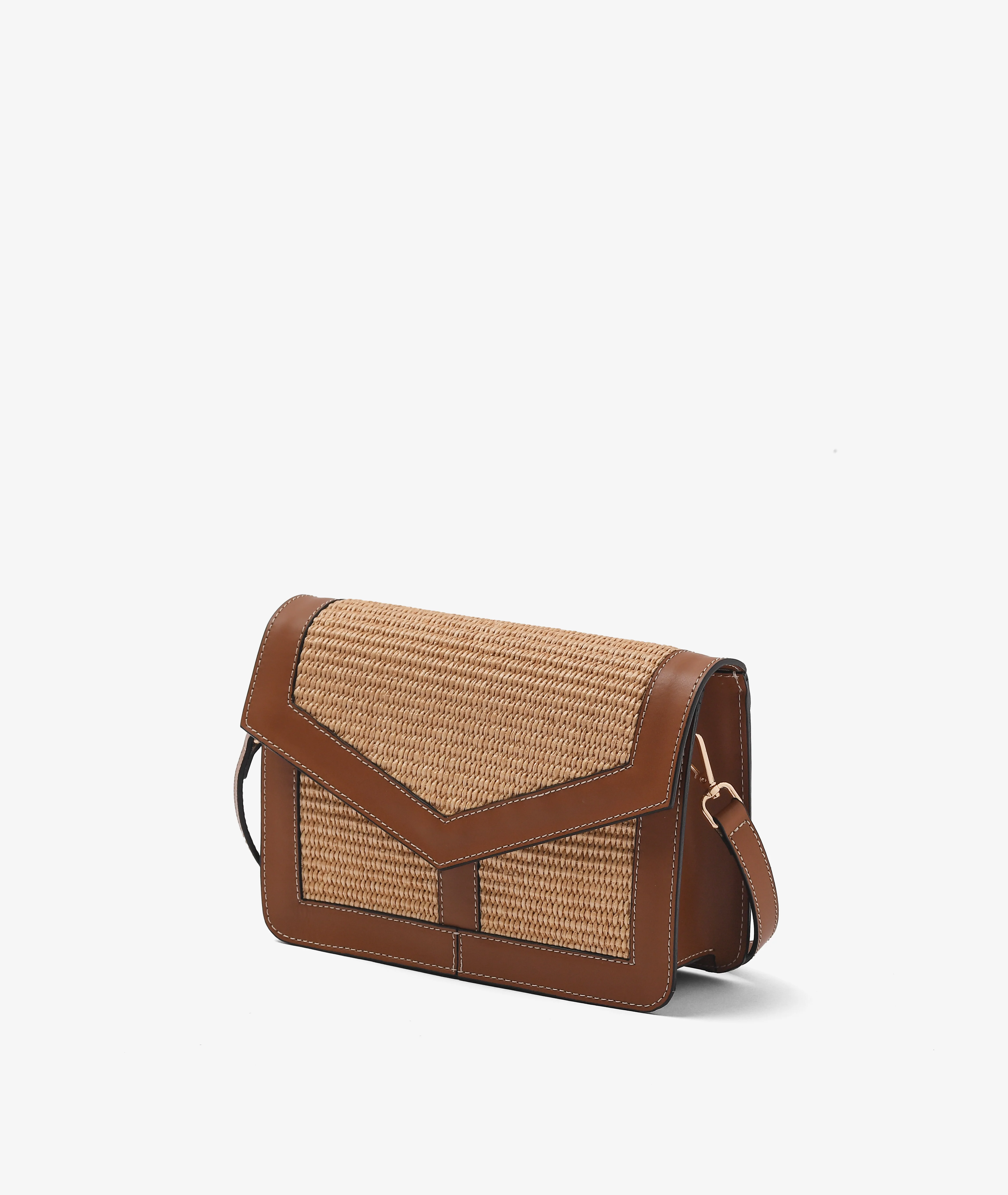 Handbag Clutch - Straw - Image 2