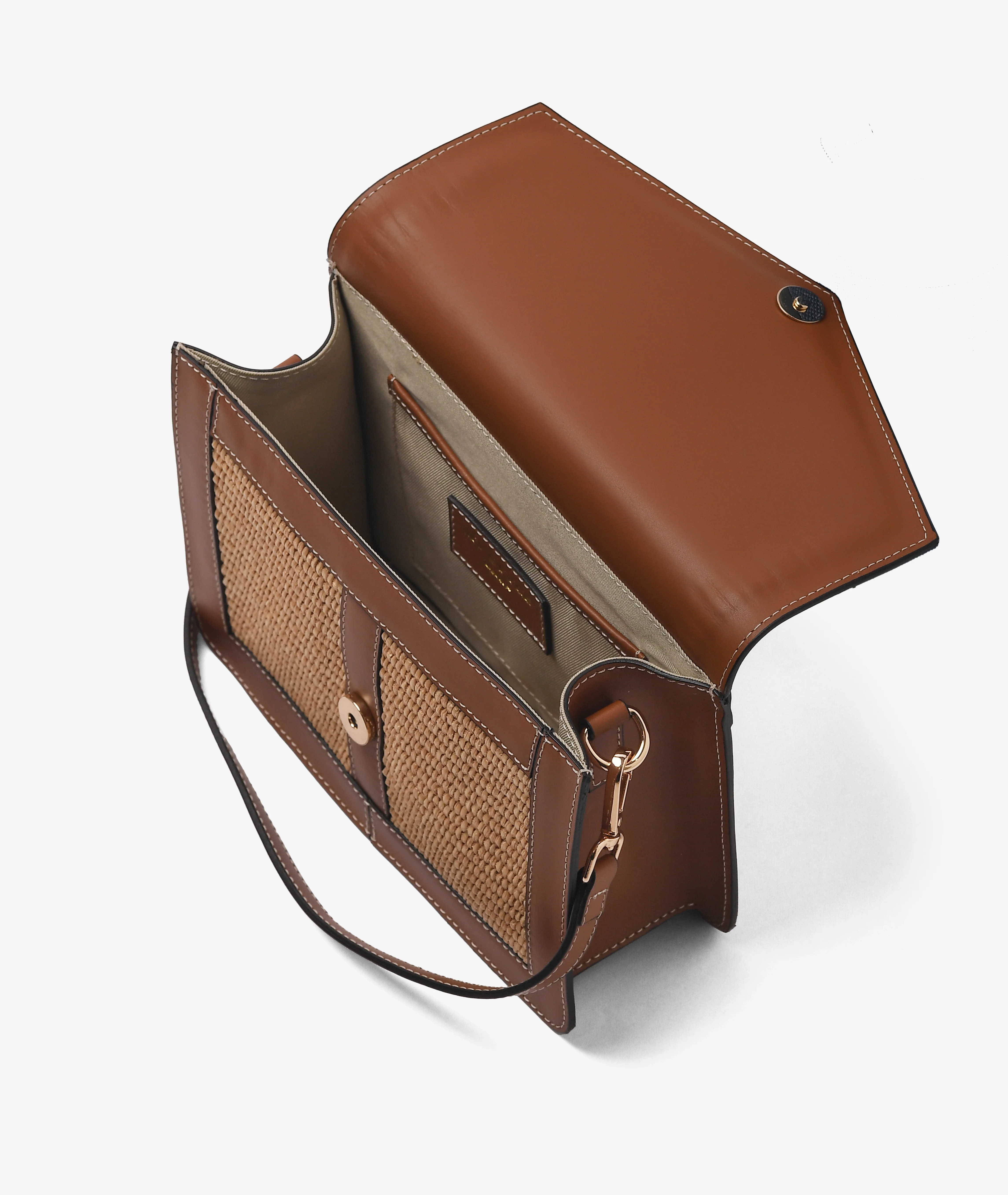 Handbag Clutch - Straw - Image 4
