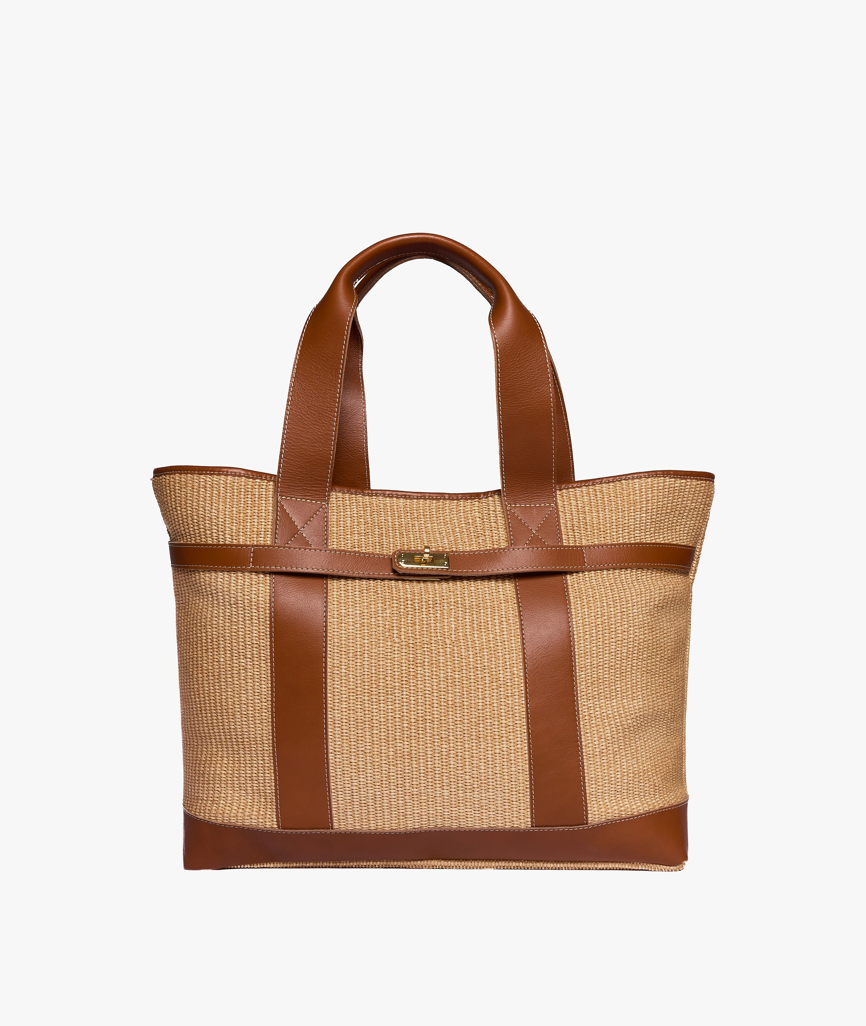 Large Handbag Naxos in Straw