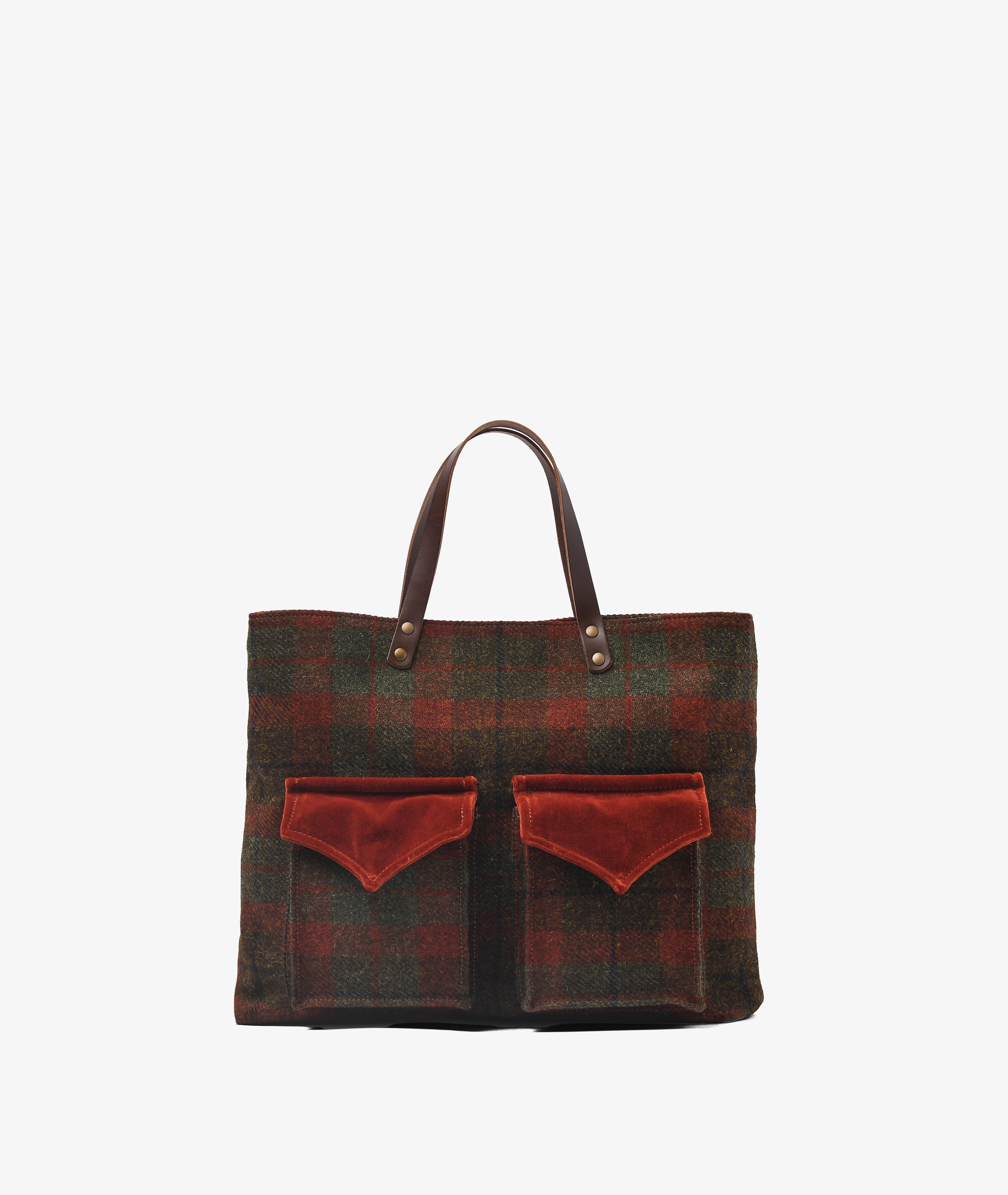 Safari Harris Tweed Handbag – Amber