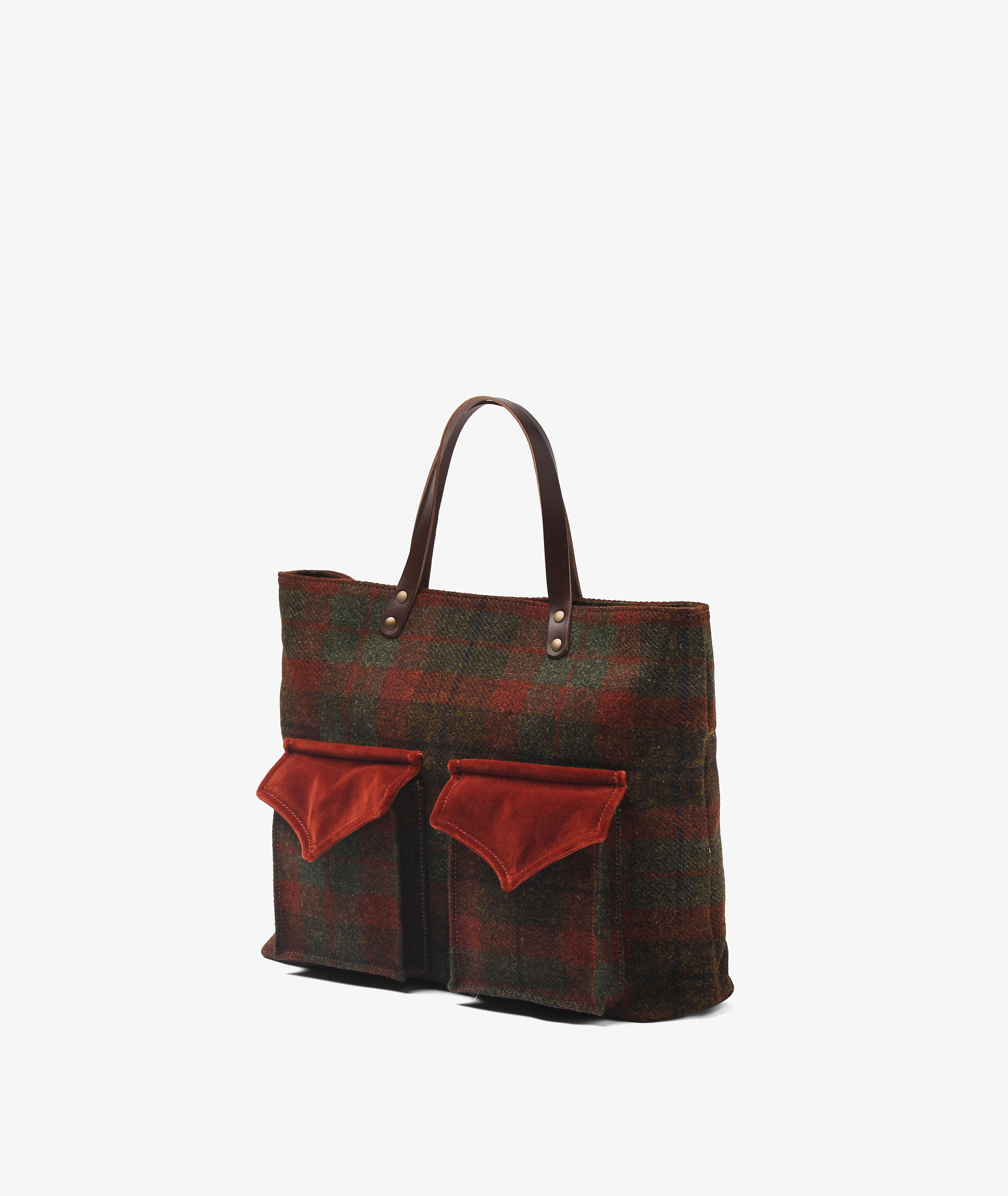Safari Harris Tweed Handbag – Amber - Image 2