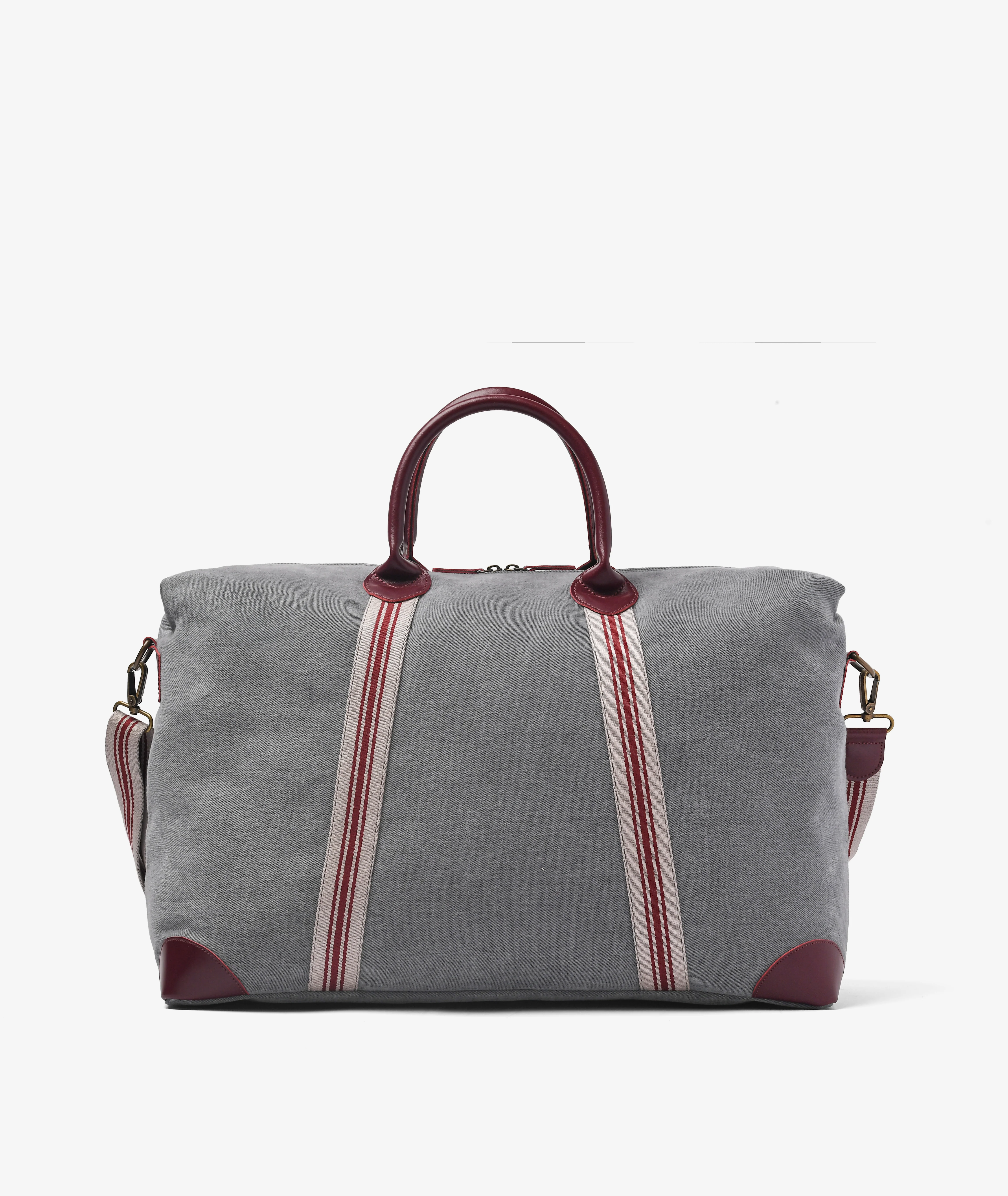 Harvard Duffel Bag Twinline - Large in Grey