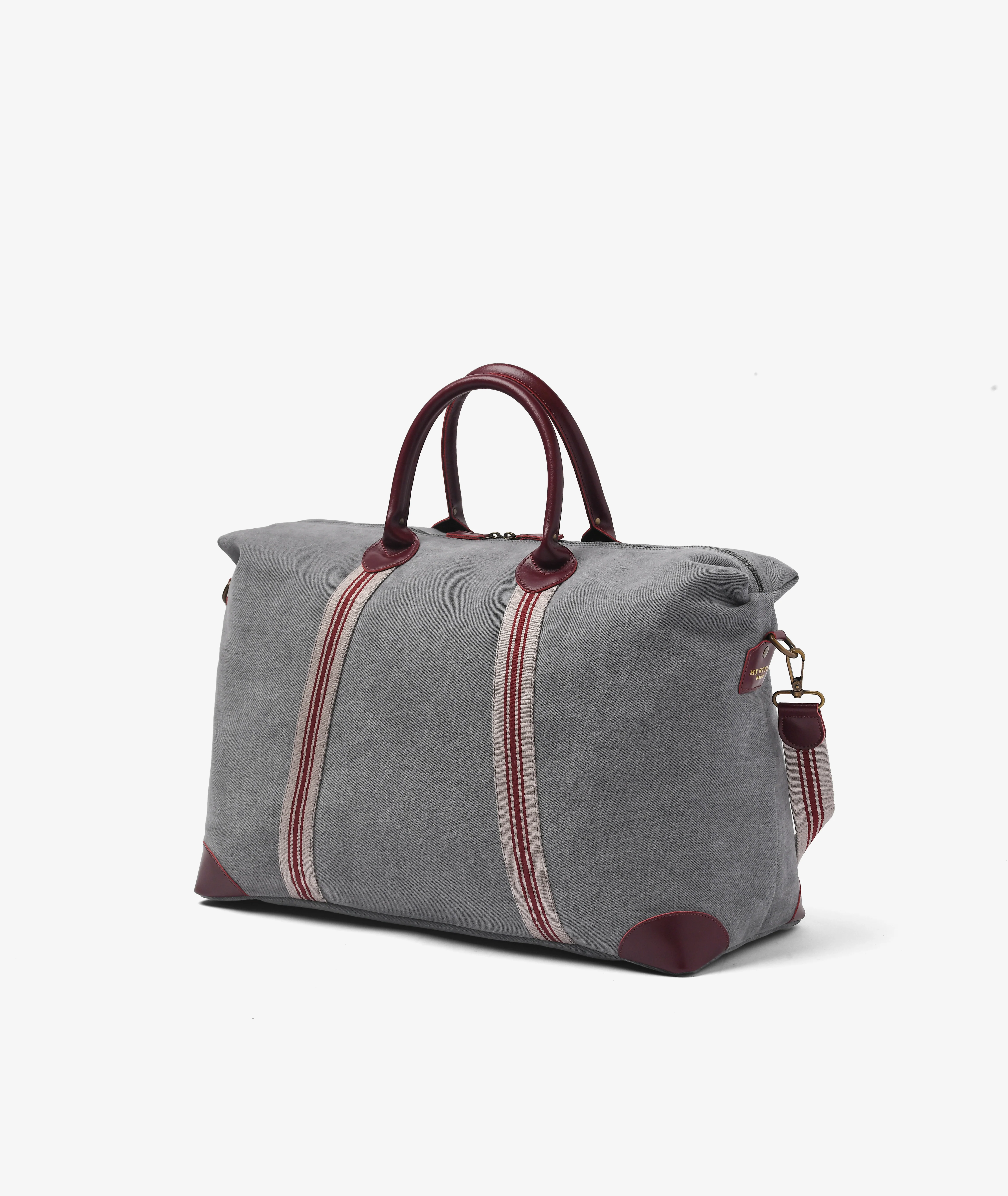 Harvard Duffel Bag Twinline - Large in Grey - Image 2