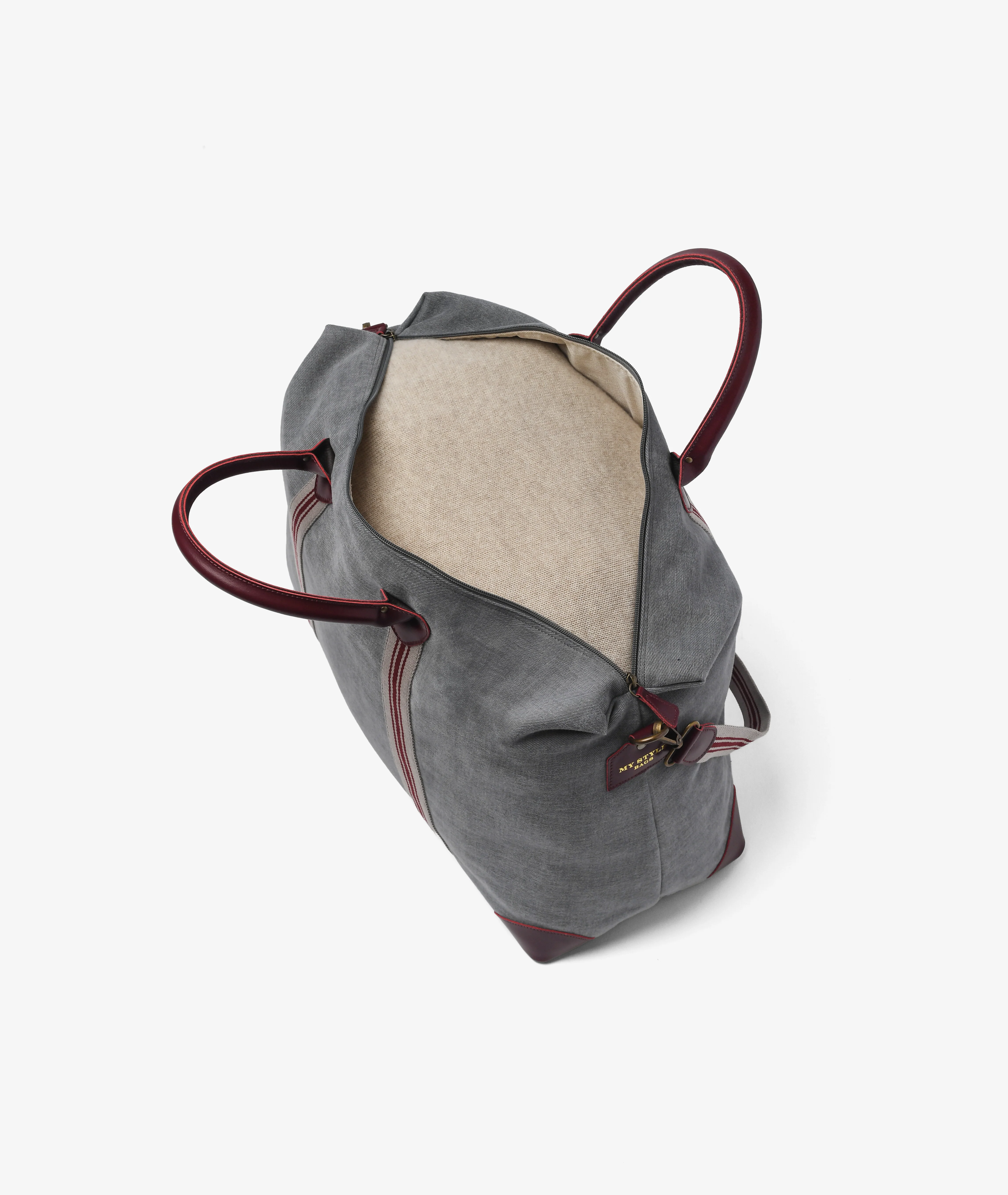 Harvard Duffel Bag Twinline - Large in Grey - Image 4