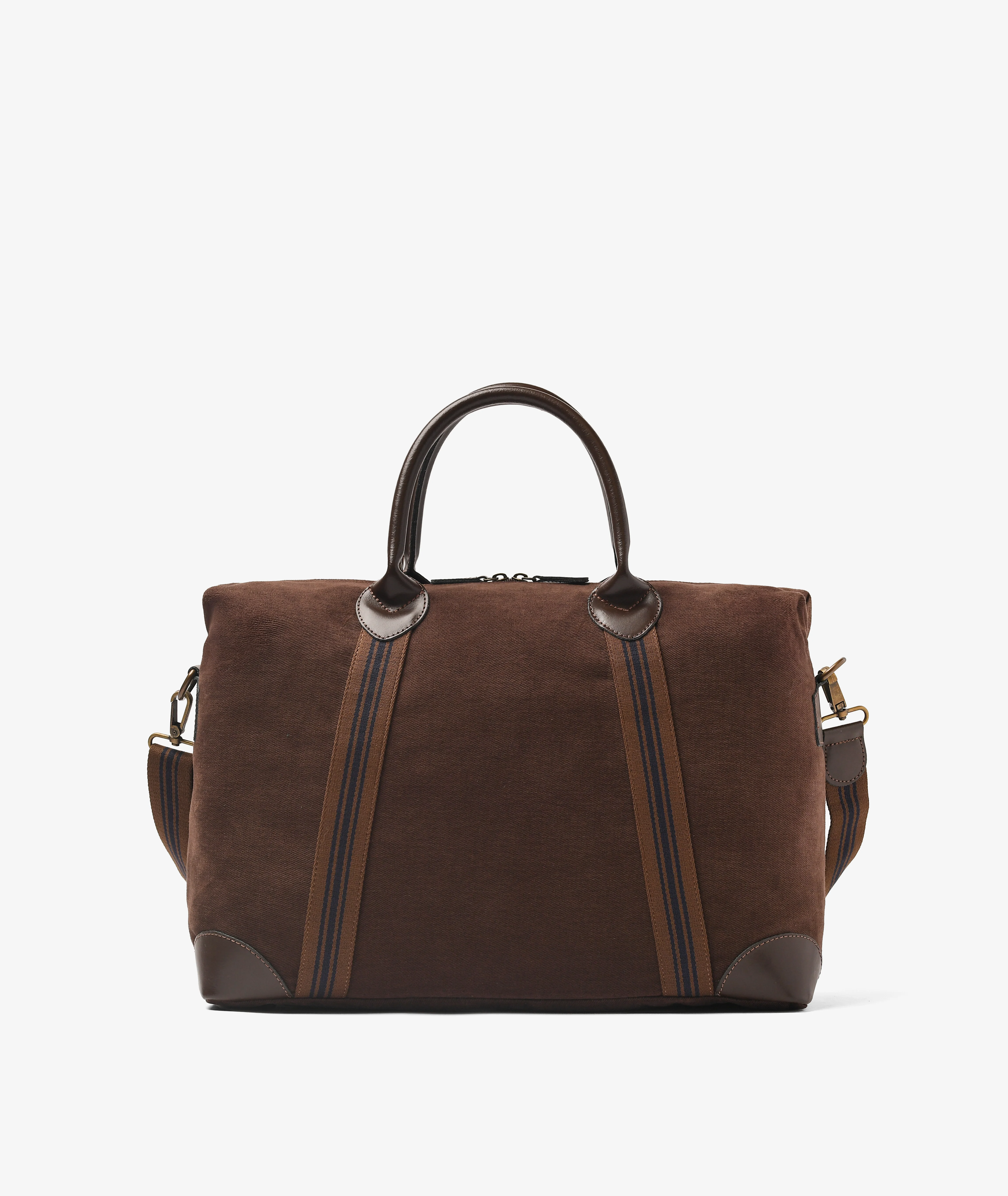Harvard Duffel Bag Twinline - Small in Chocolate