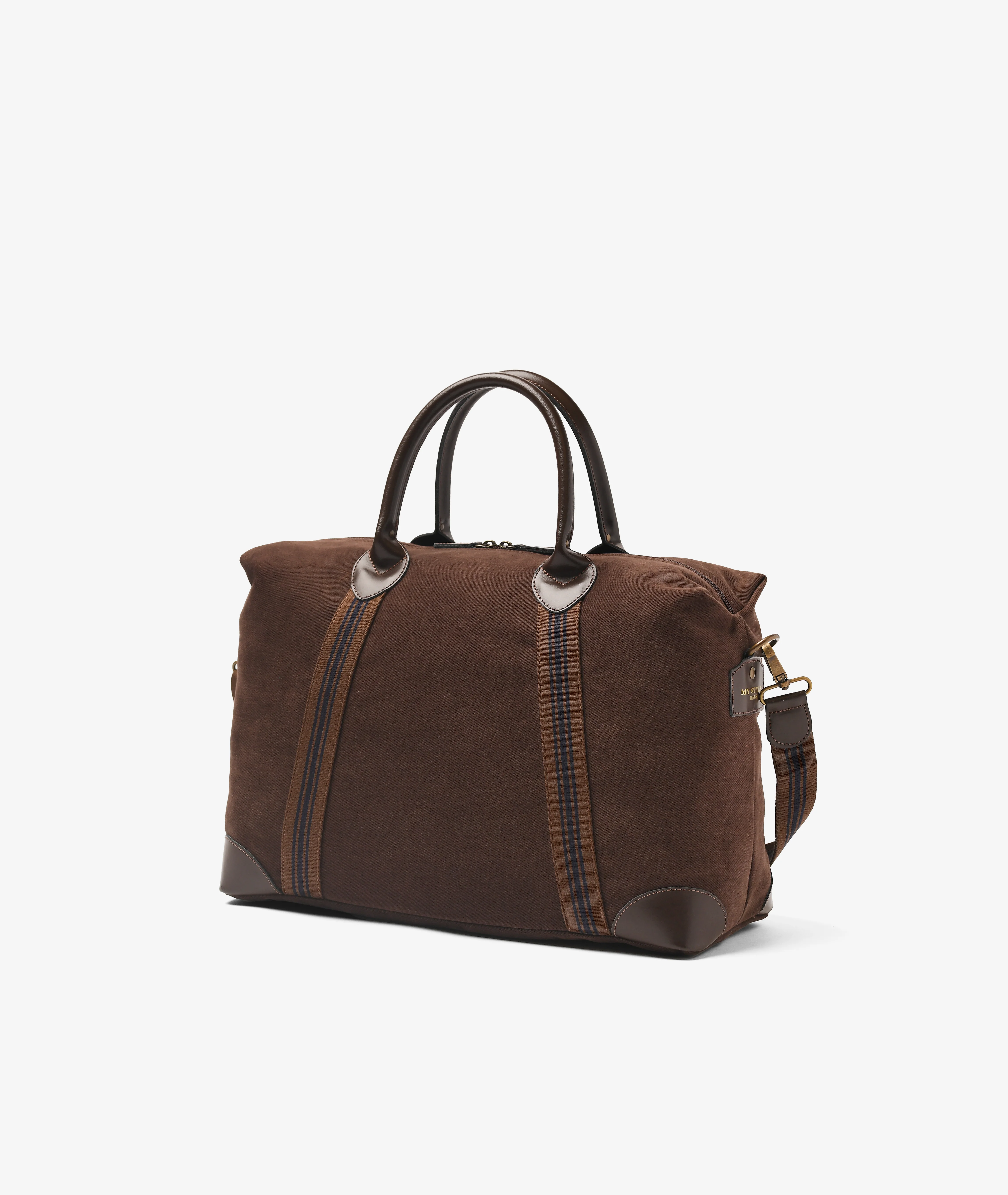 Harvard Duffel Bag Twinline - Small in Chocolate - Image 2