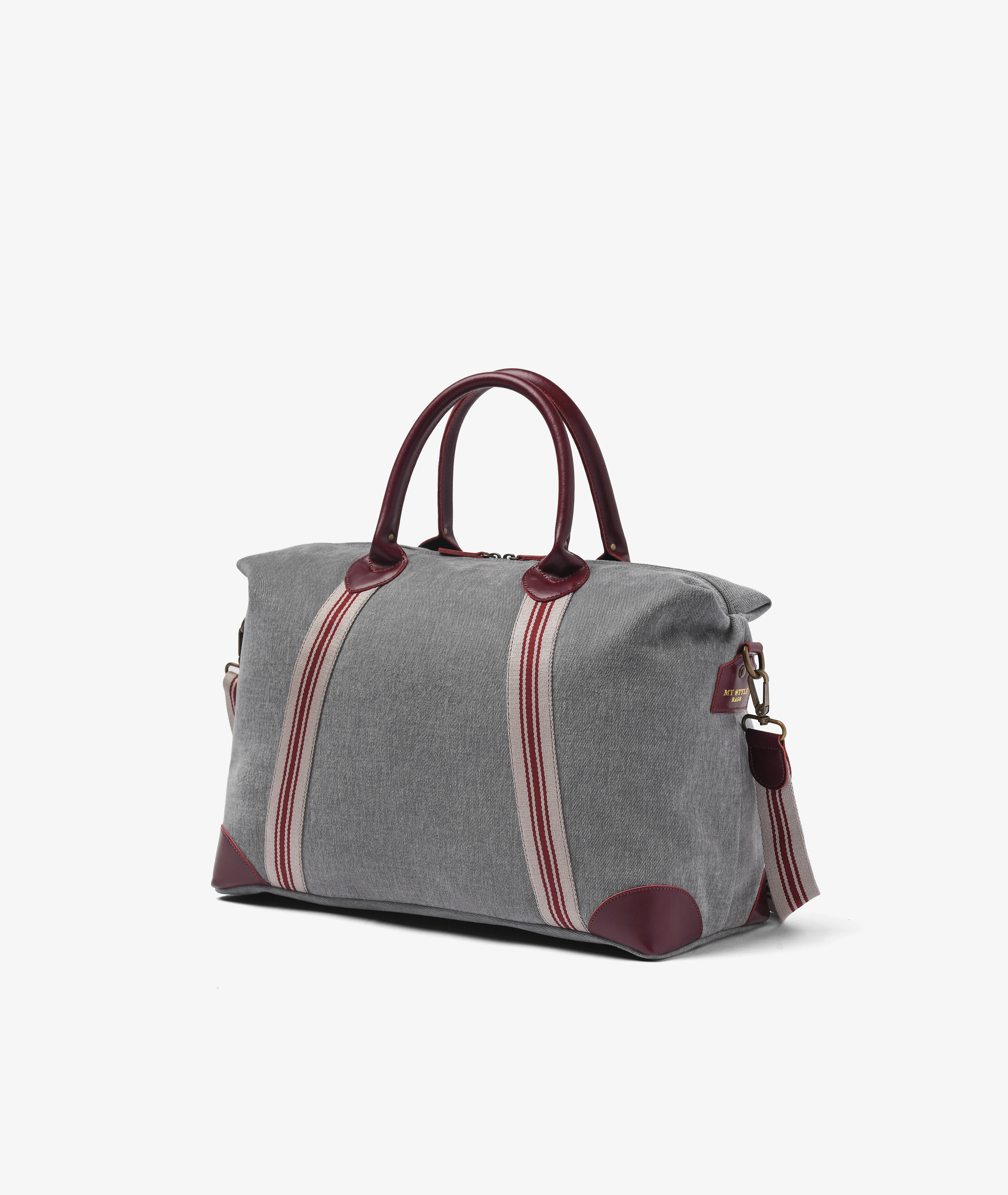 Harvard Duffel Bag Twinline - Small in Grey - Image 3