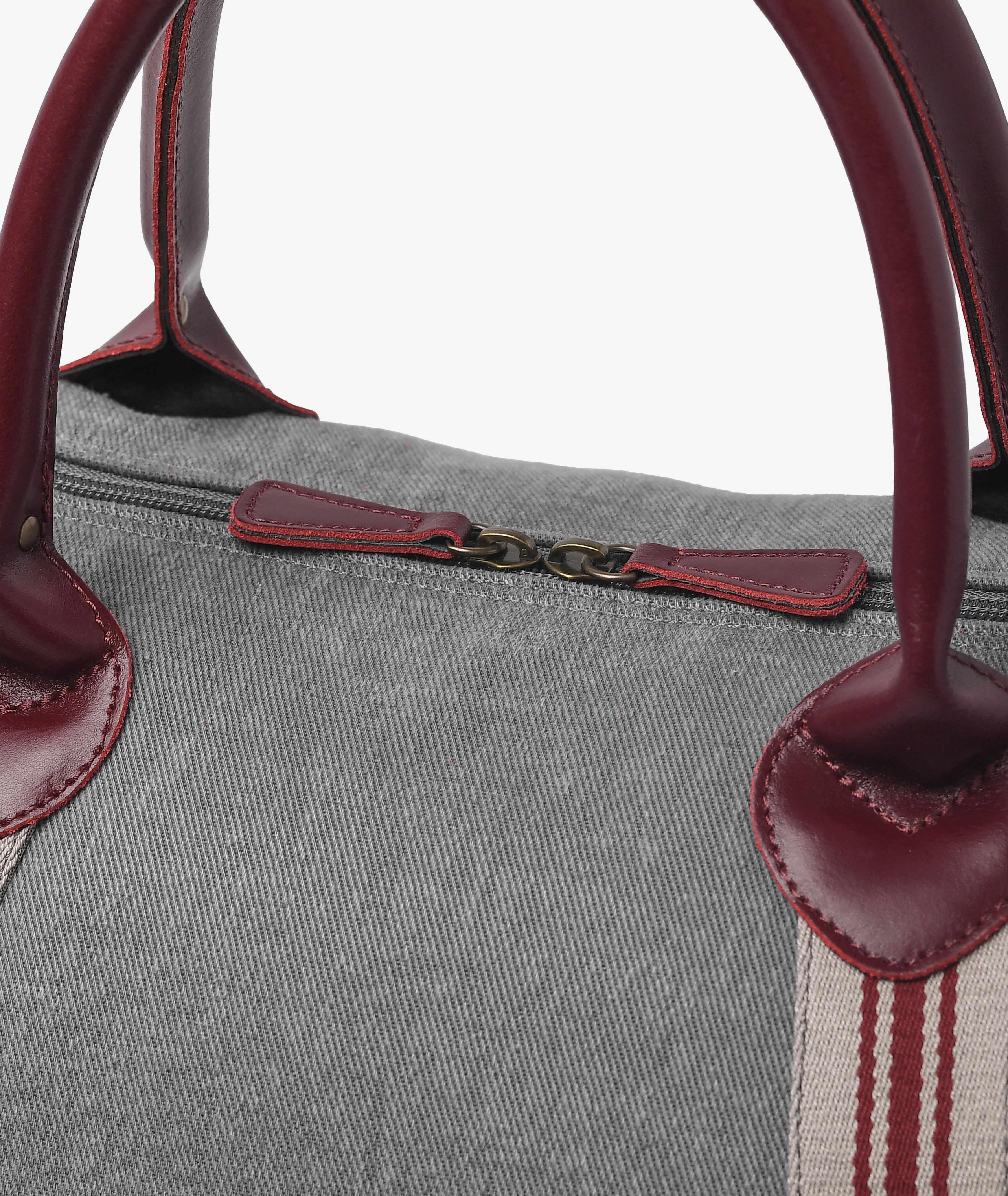 Harvard Duffel Bag Twinline - Small in Grey - Image 4