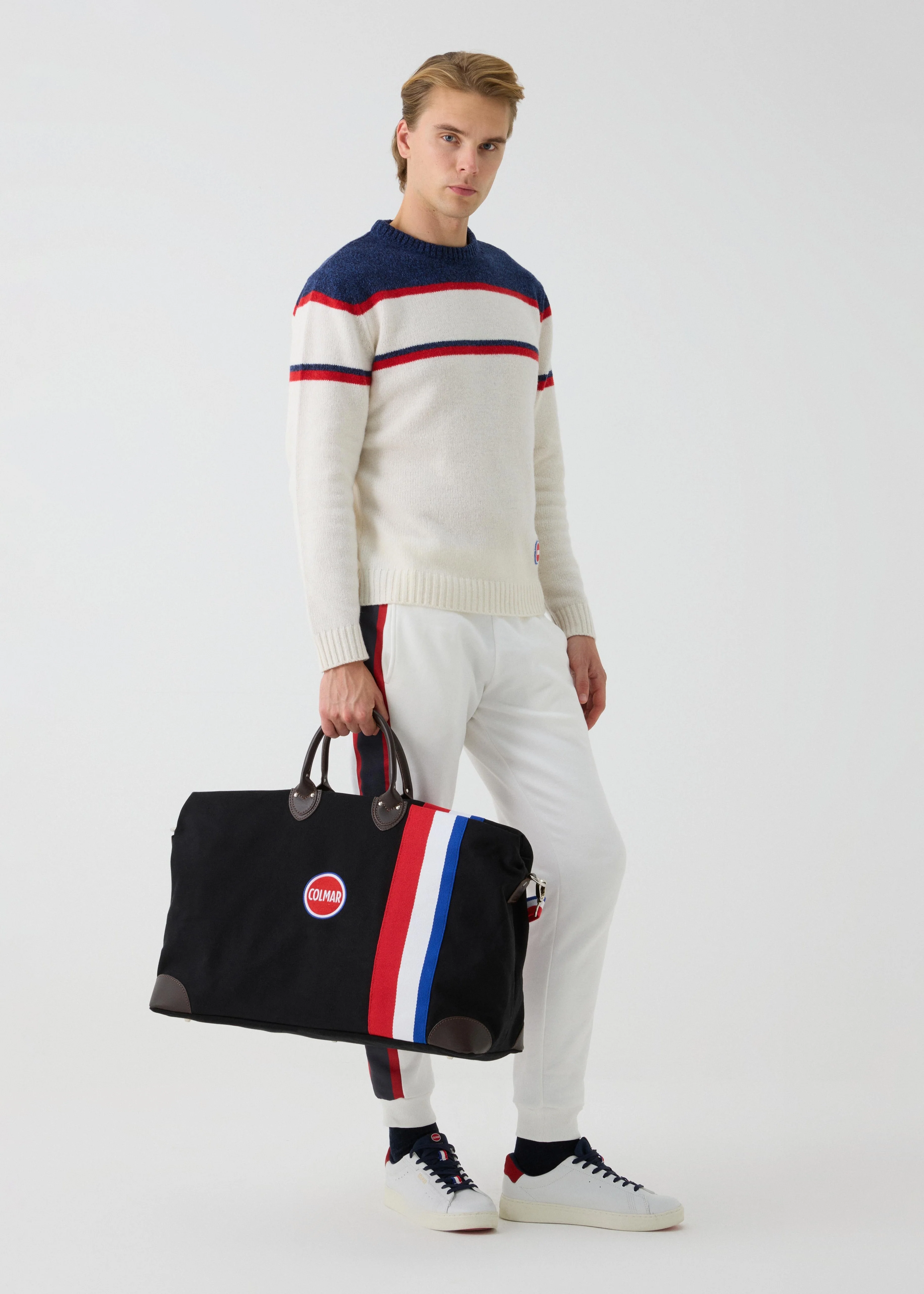 Harvard Large Duffel Bag X Colmar - Black - Image 7