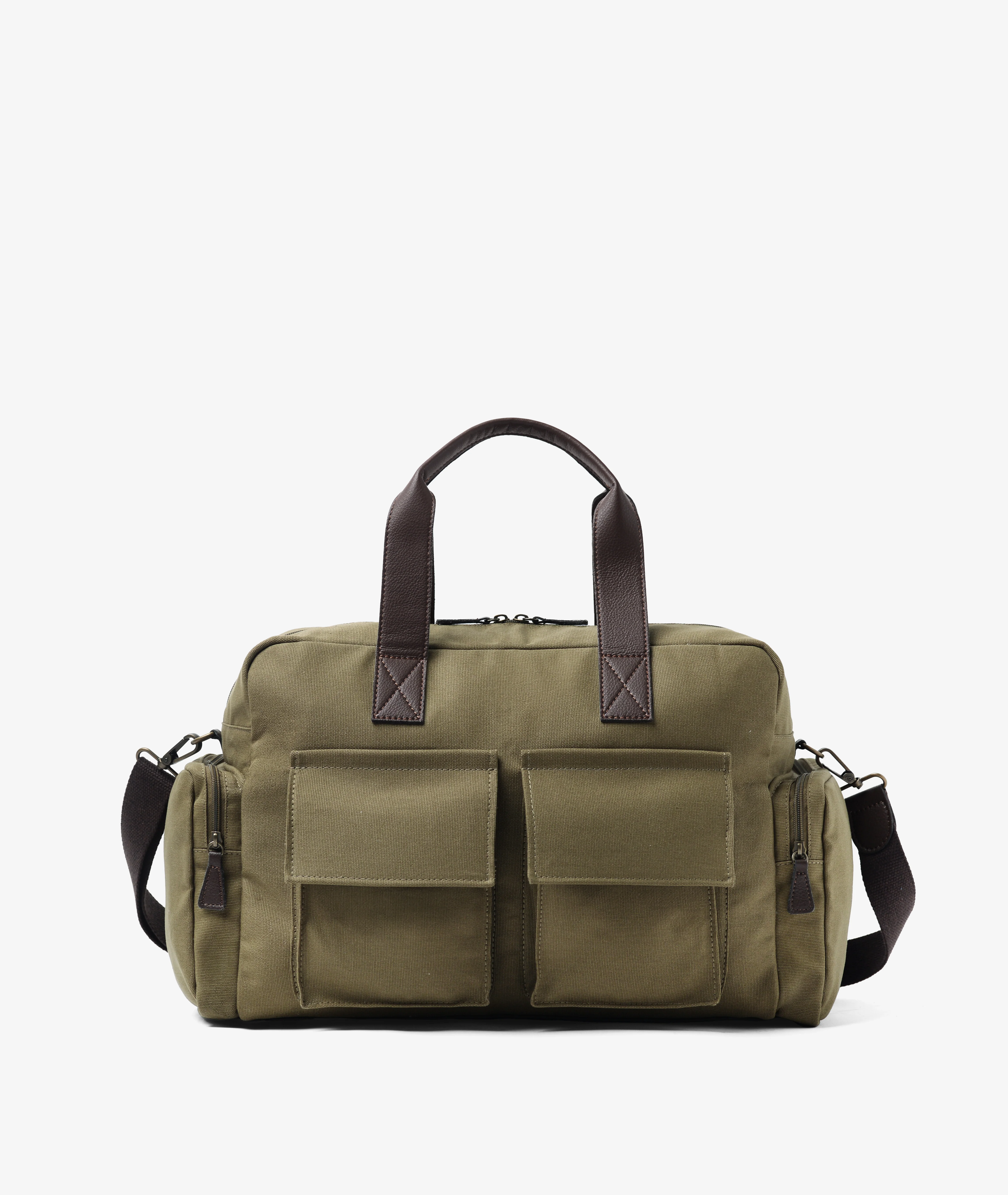Dark Green Safari Duffel Bag X ACBC