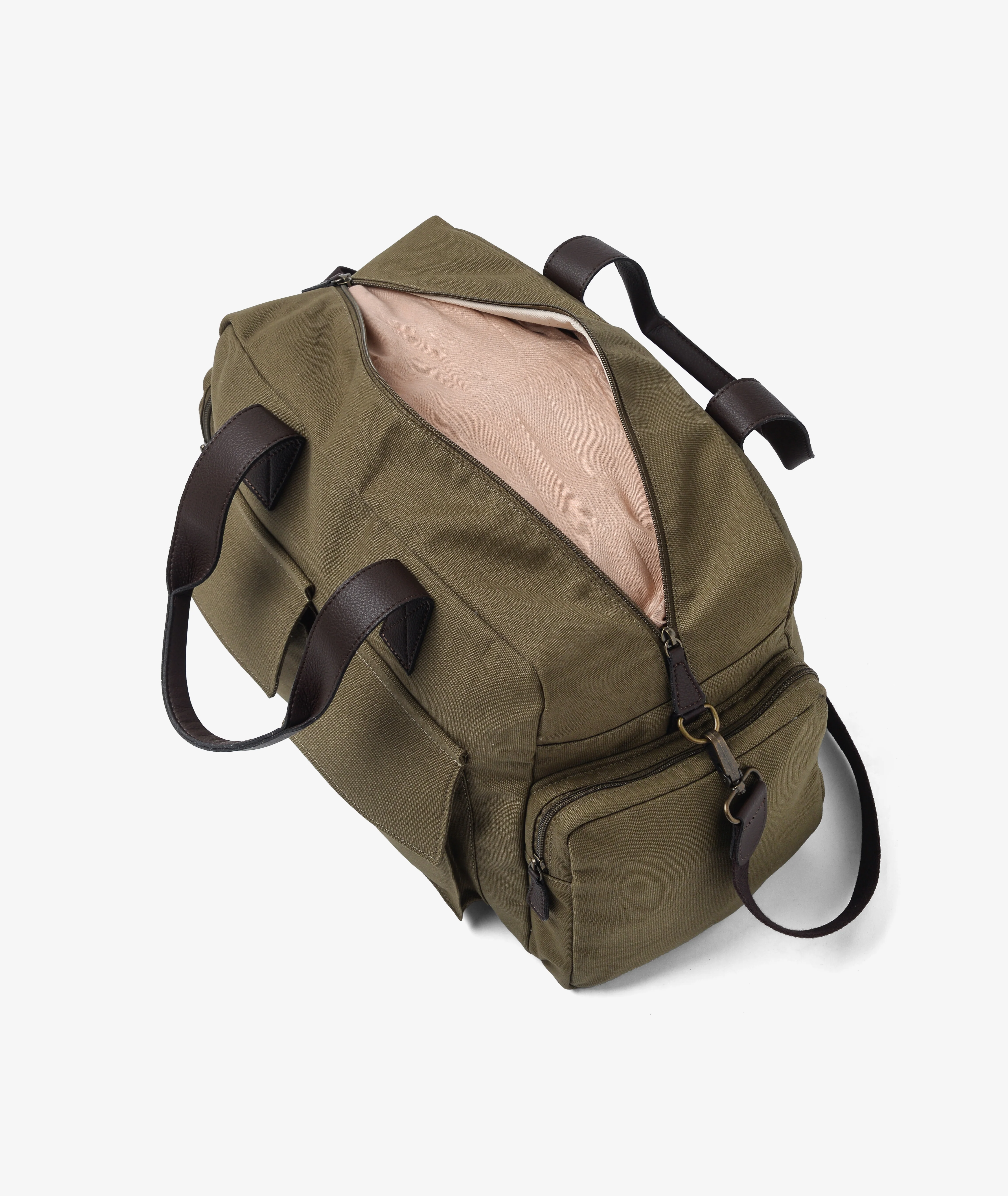 Dark Green Safari Duffel Bag X ACBC - Image 4