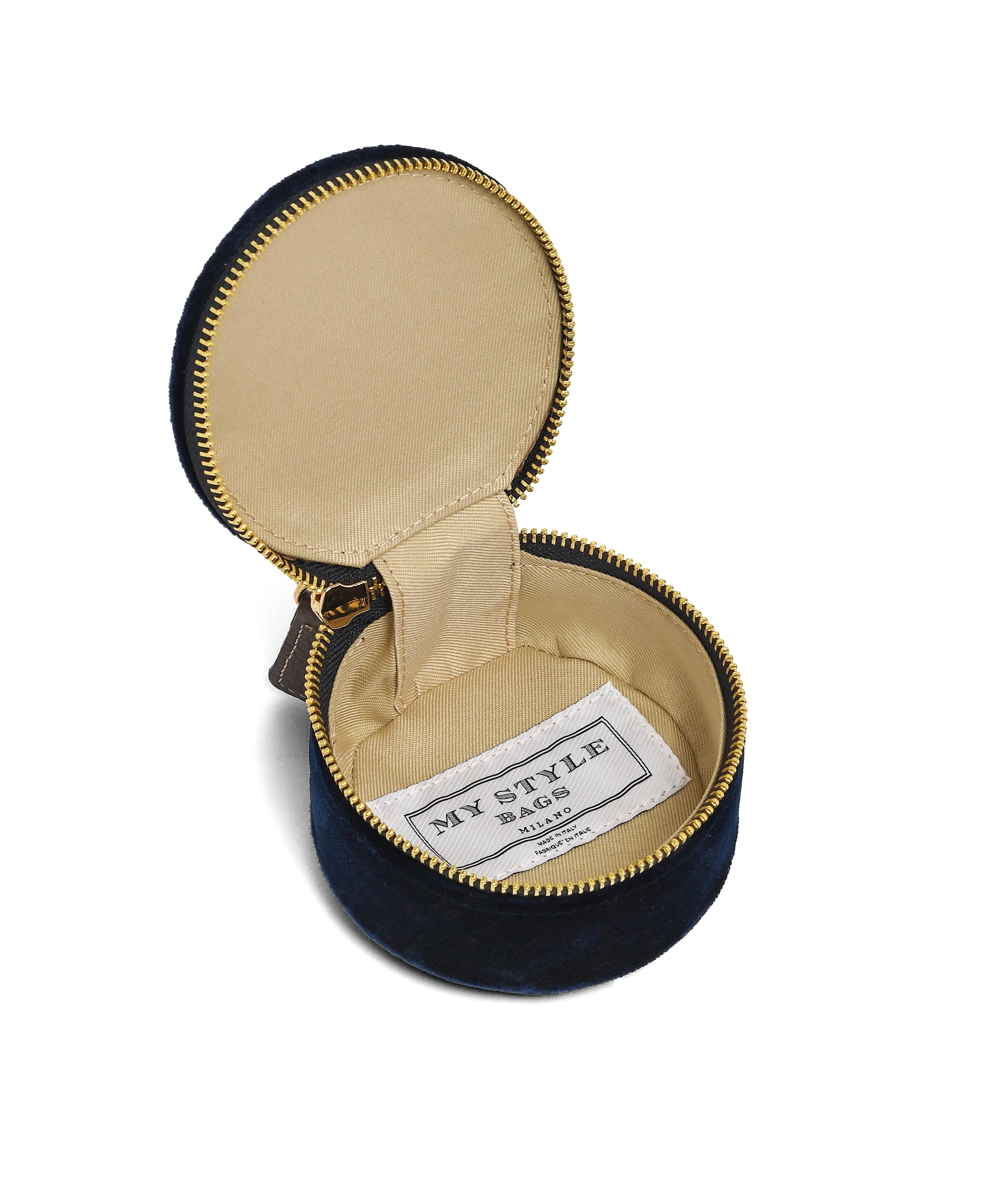 Jewelry Case Twin Velvet - Blue  - Image 2