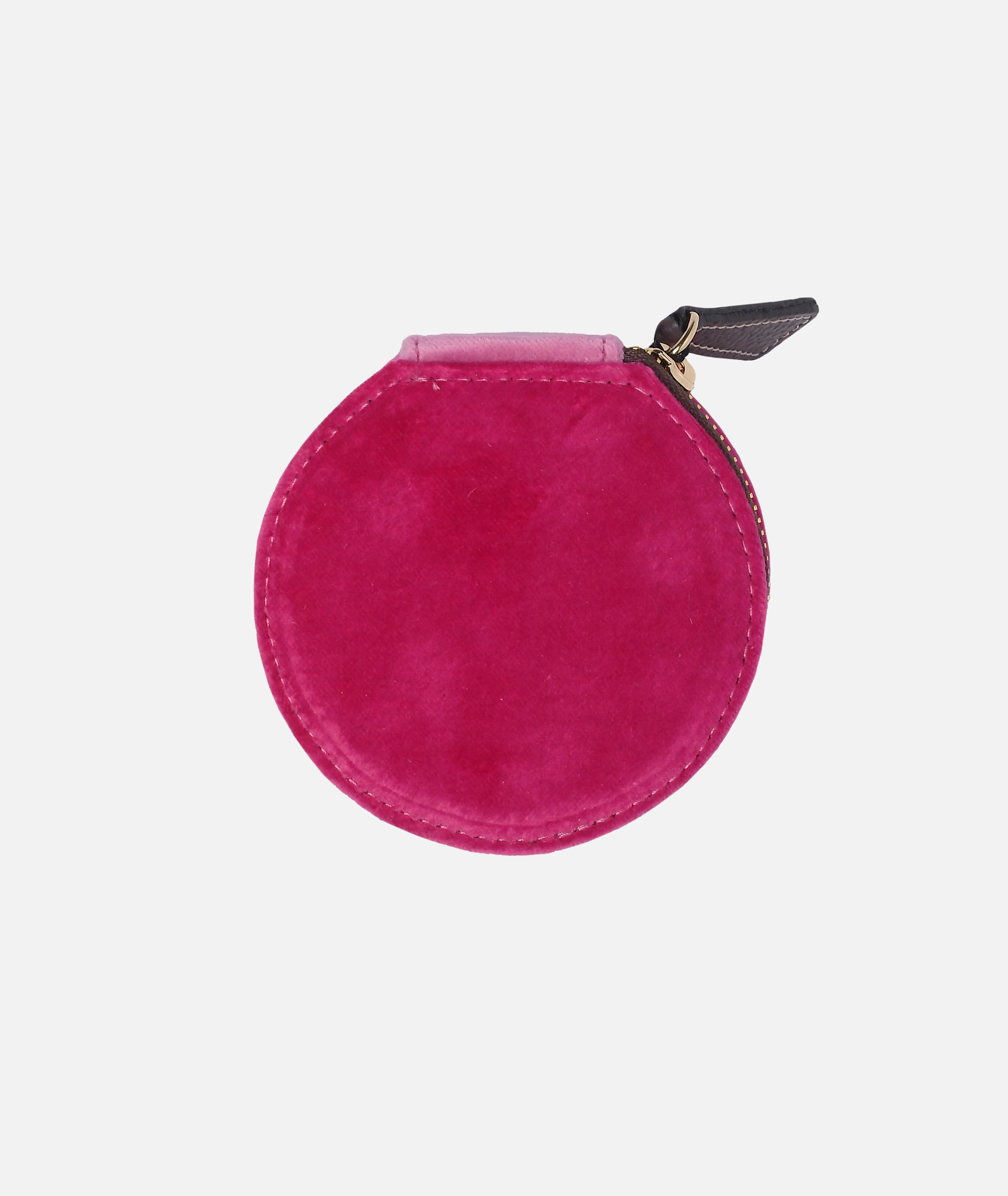 Jewelry Case Twin Velvet - Fuchsia 