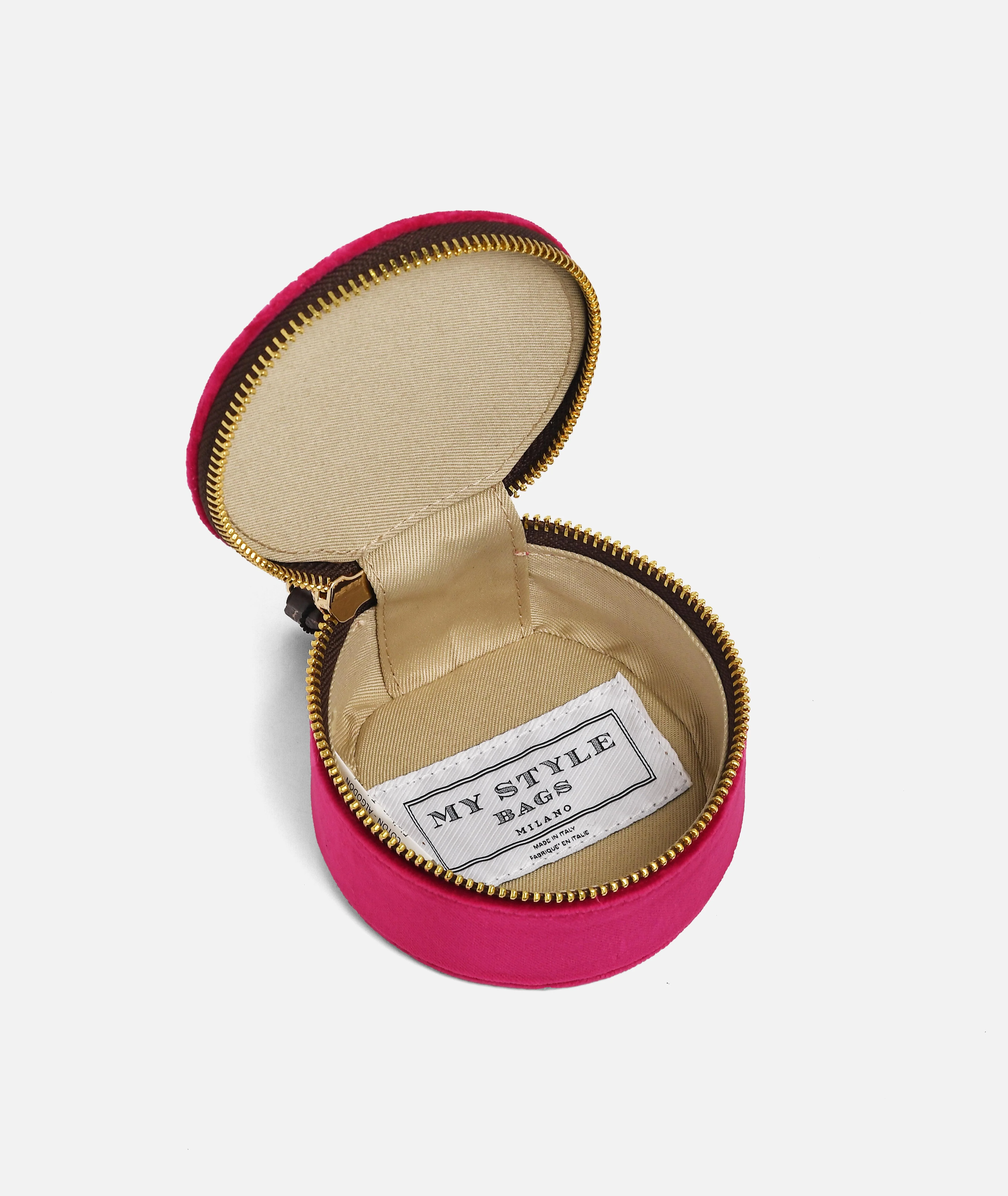 Jewelry Case Twin Velvet - Fuchsia  - Image 2