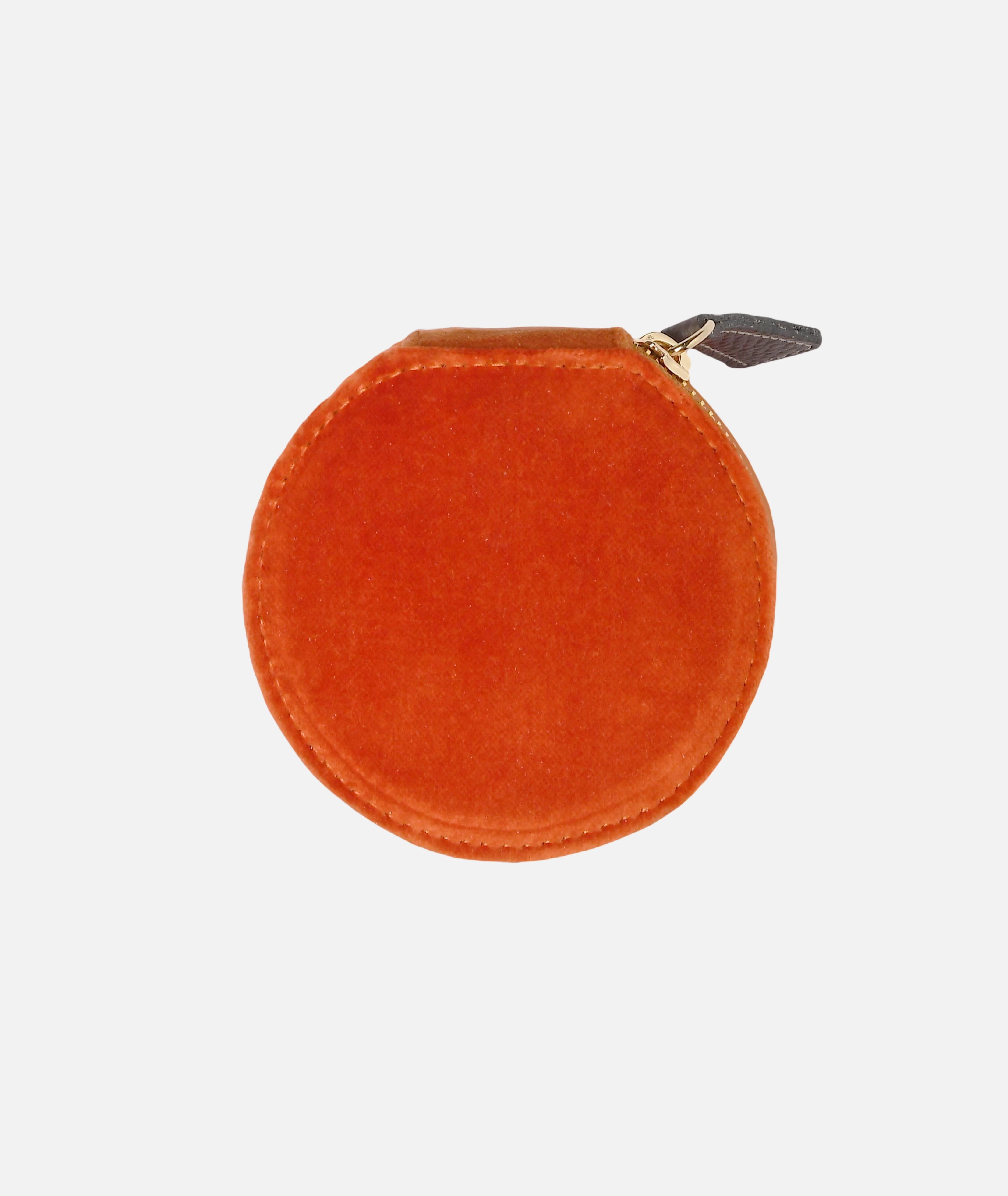 Jewelry Case Twin Velvet - Orange