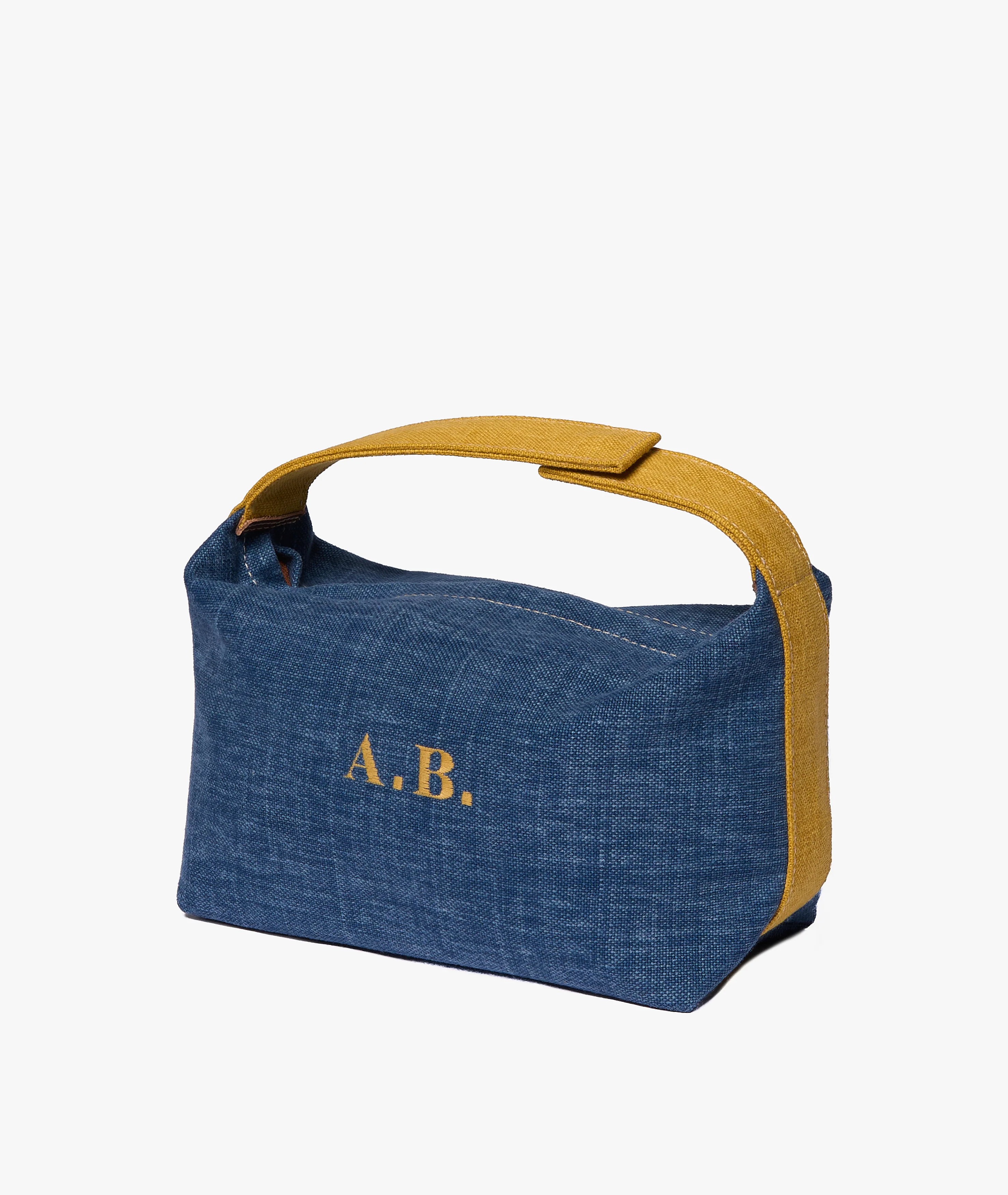 Mini Bag Procida Denim/Ochre - Image 2