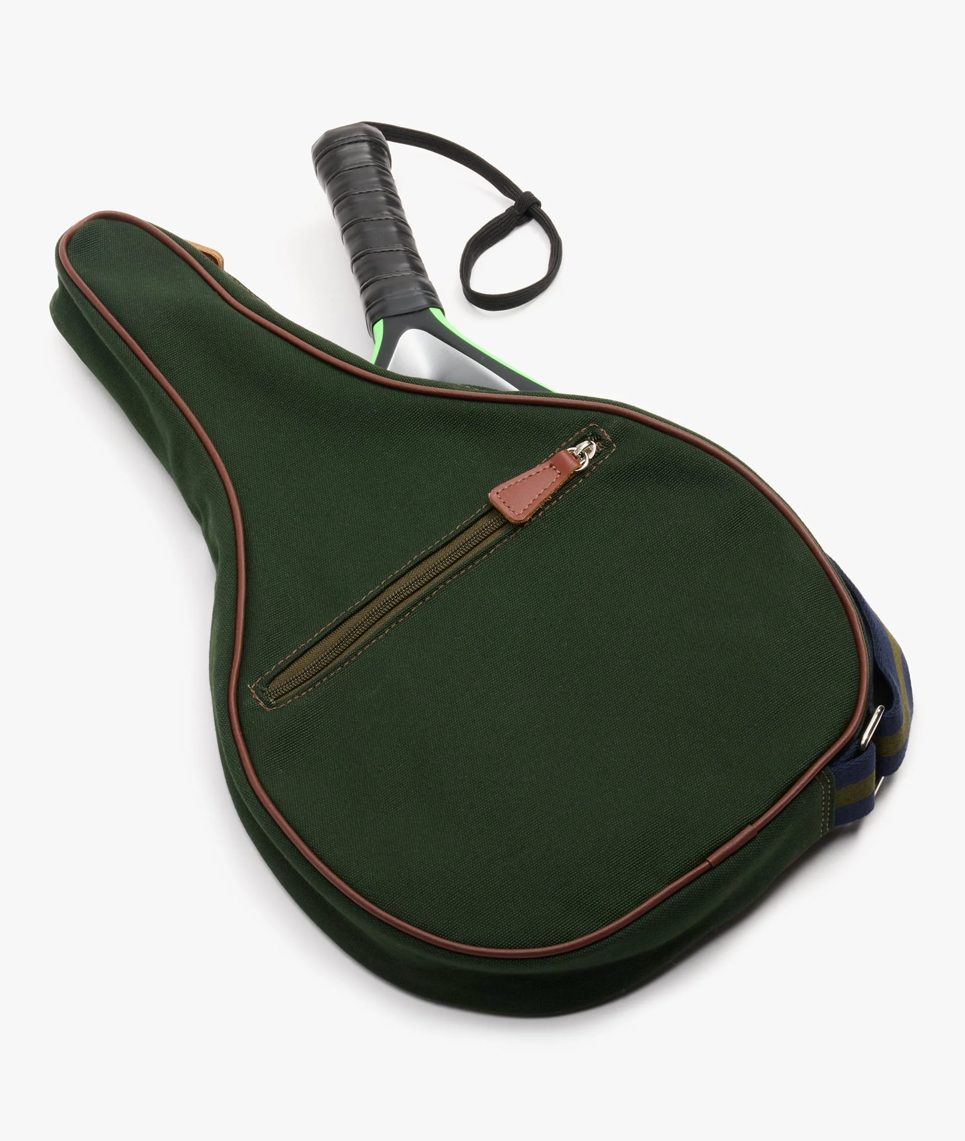 Padel Racket Holder in Dark Green - Image 5
