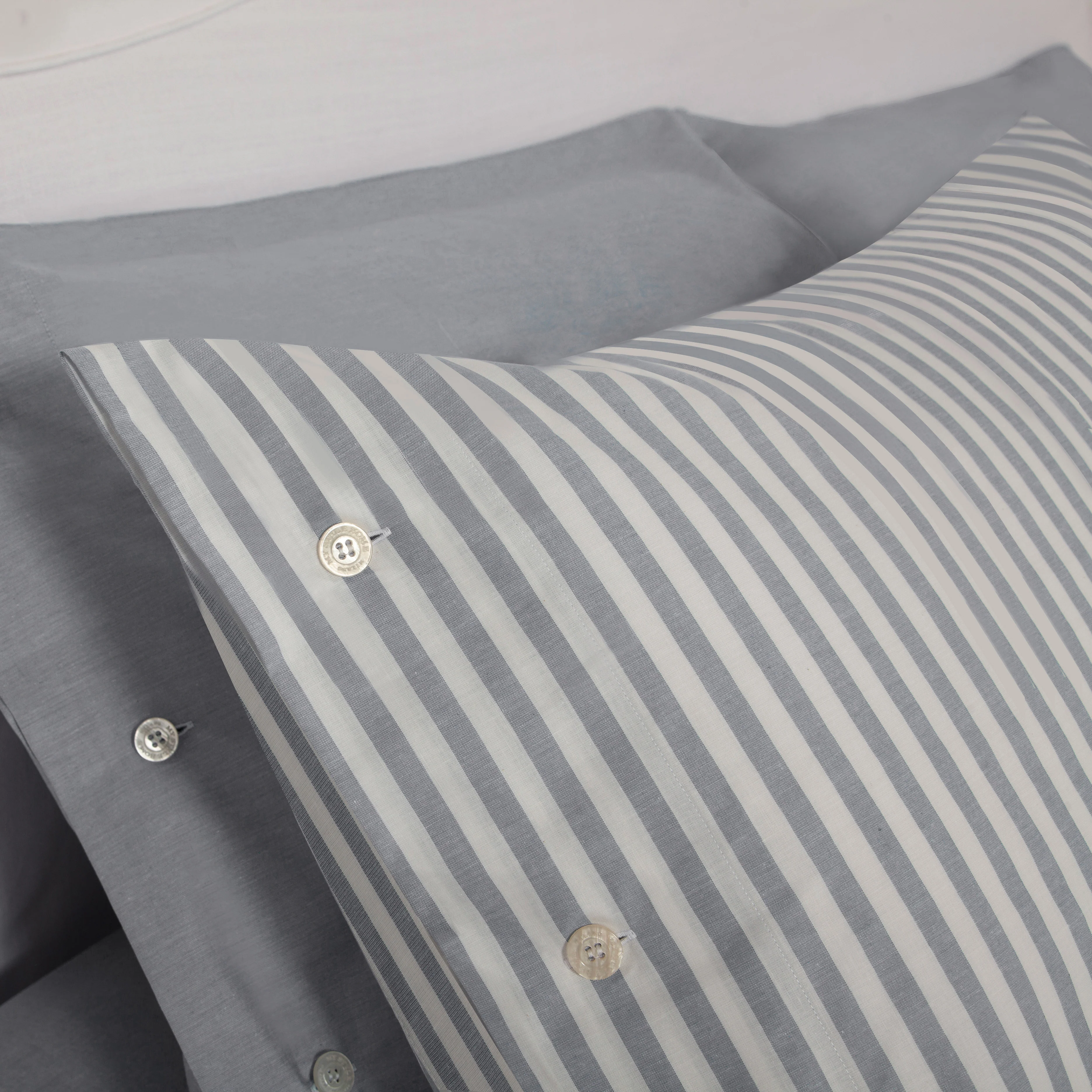 Pair of Pillowcases Parma Grey - Image 4