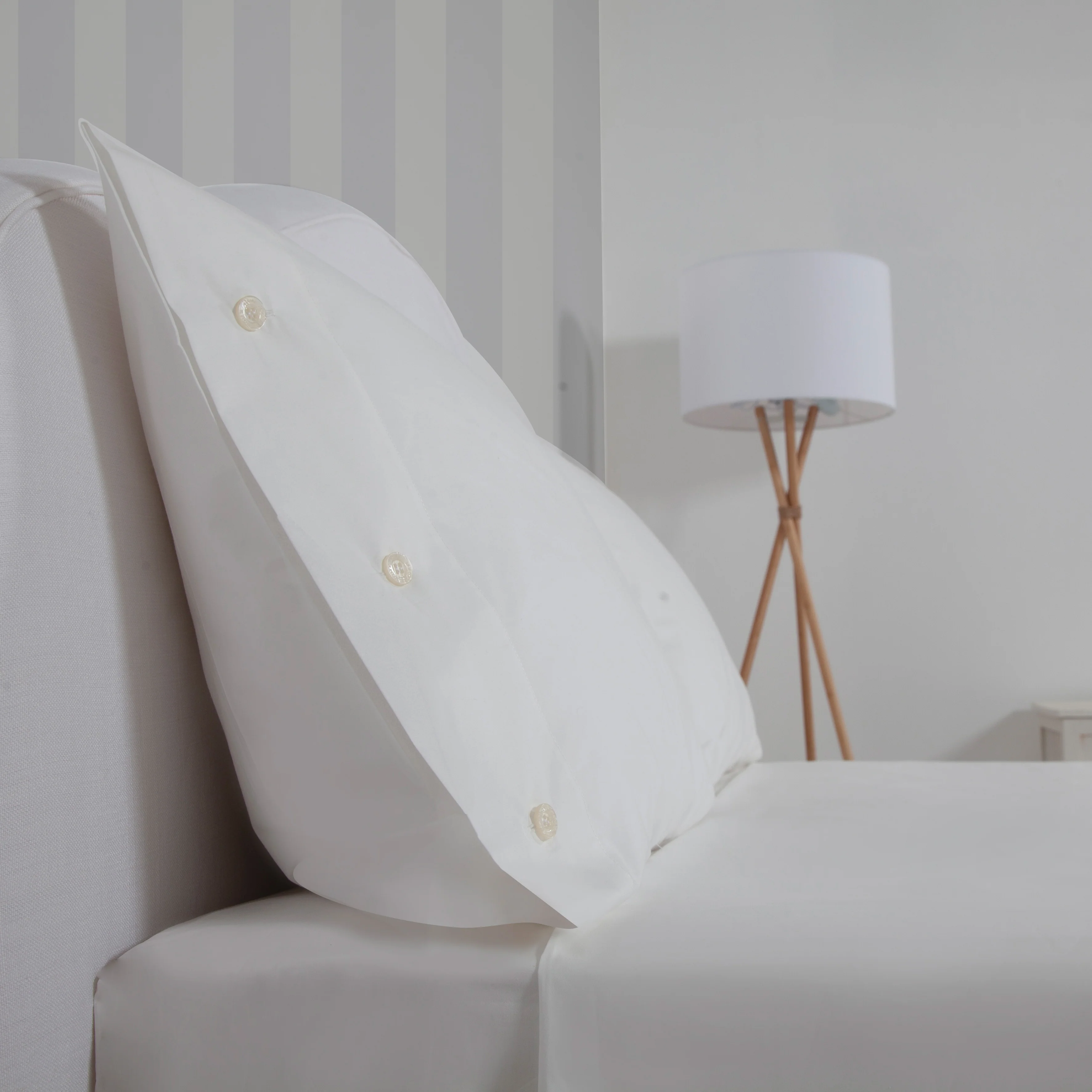 Pair of Pillowcases Milano White - Image 3