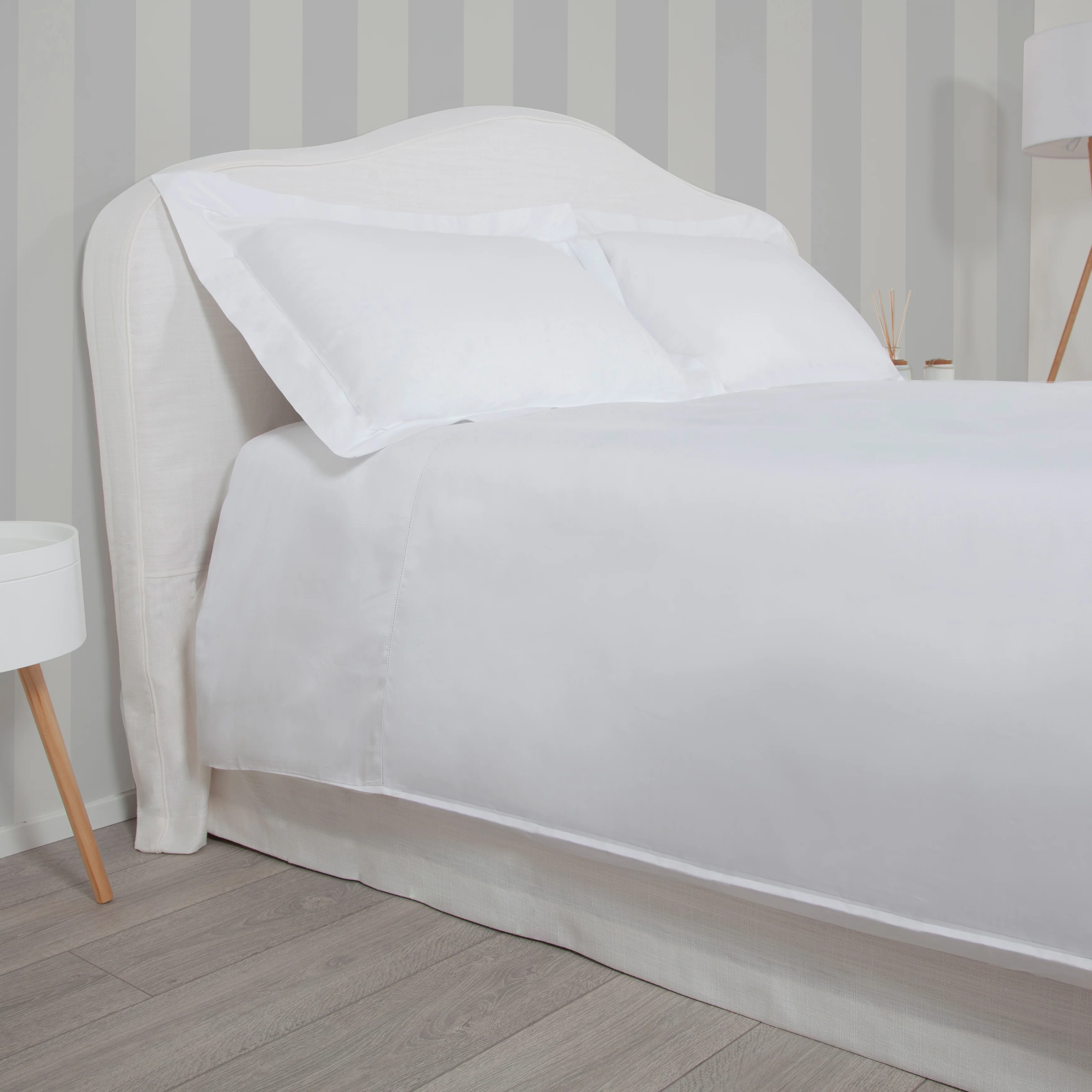 Pair of Pillowcases Roma White - Image 3