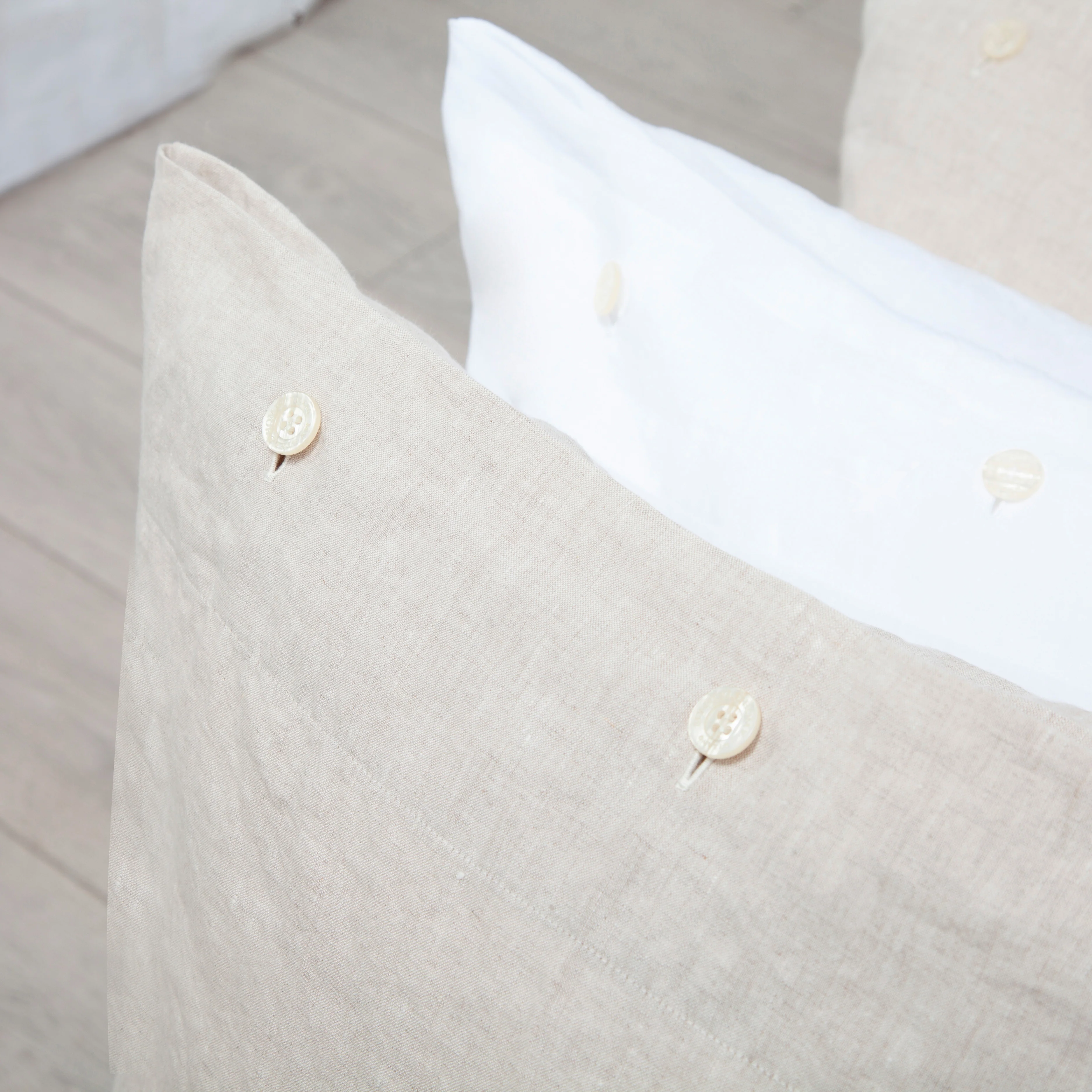 Pair of Pillowcases Ischia Raw - Image 4