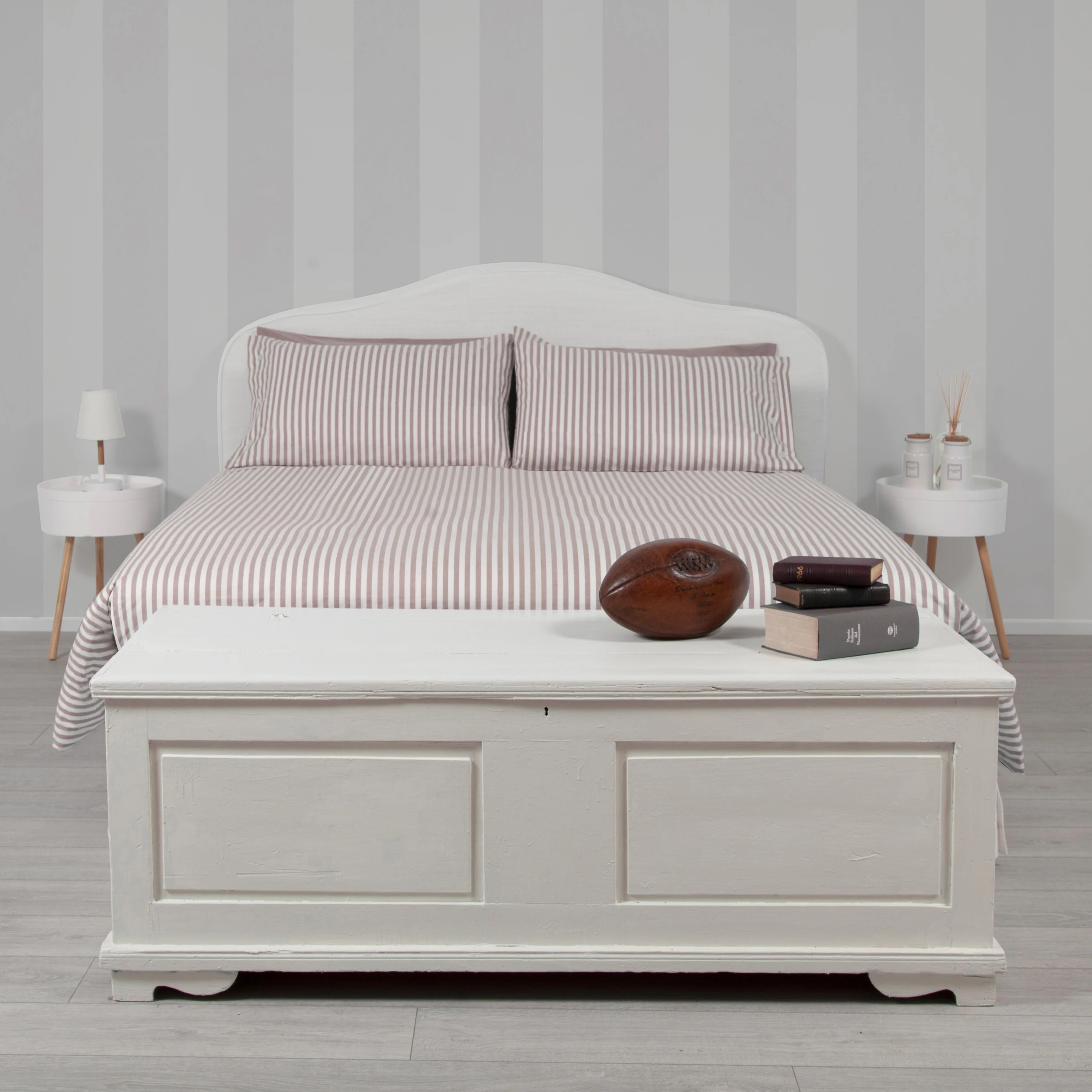 Parure Parma: Set of Duvet Cover and Pillowcases Raw - Image 4