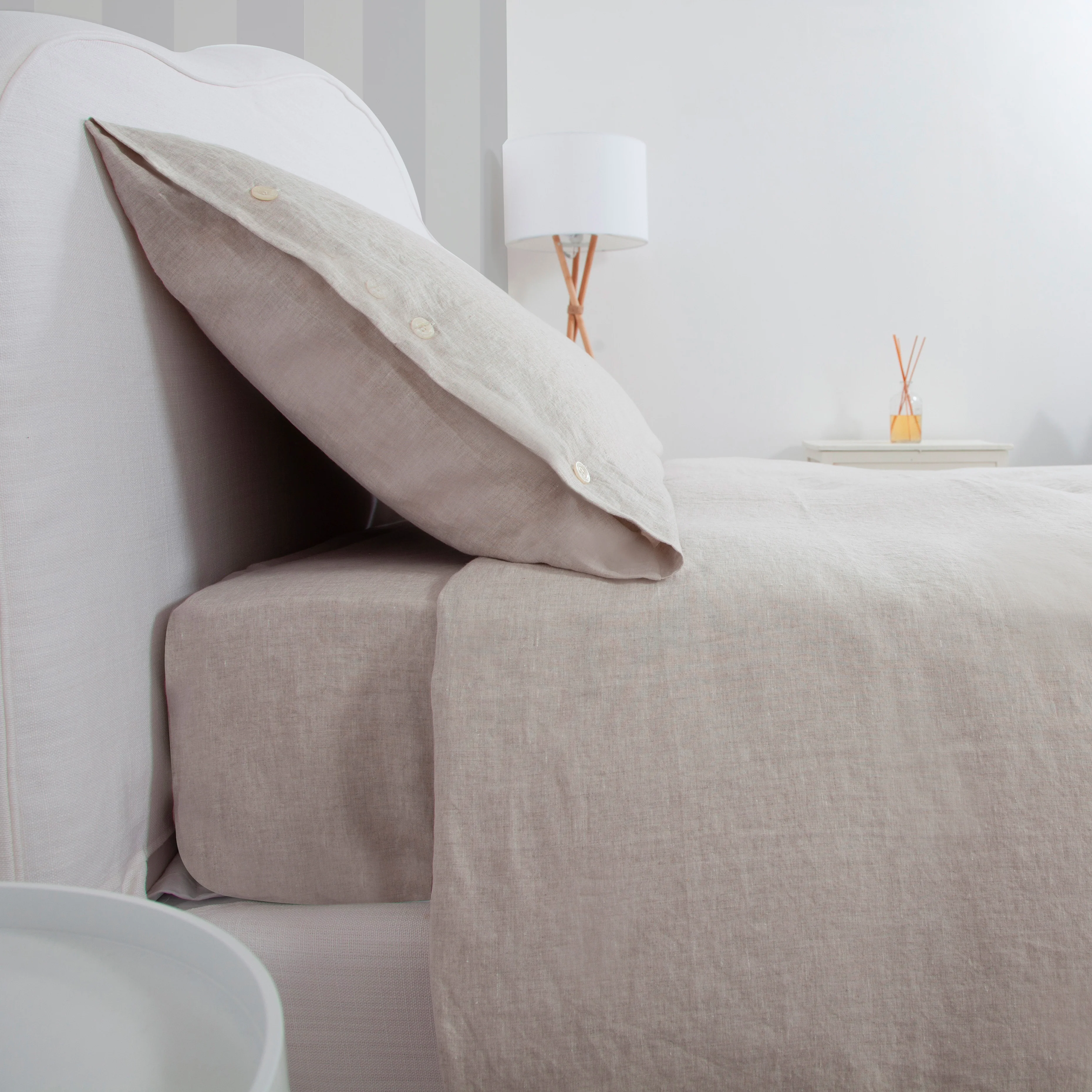 Parure Ischia: Set of Sheets and Pillowcases Raw - Image 4